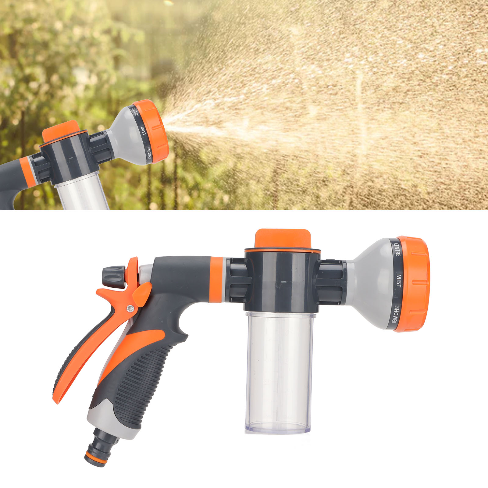 Wasserpistole Zur Gartenbewässerung: Desinfektionsmittel, Reinigungsmittel, Insektenschutzmittel, Verunreinigungensentferner, Desinfektionsnährlösung.