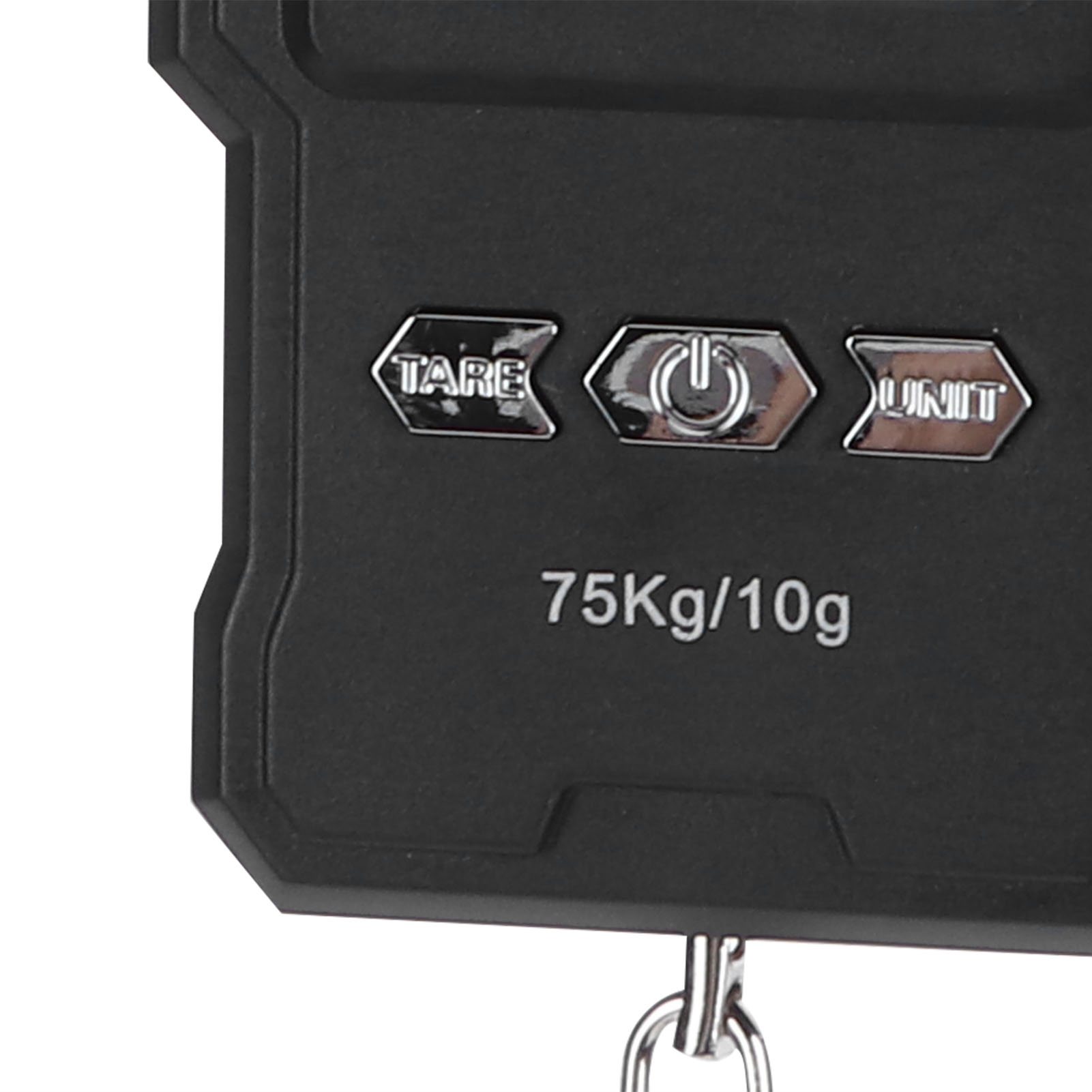 Tragbare Digitale Waage Mit Digitalanzeige, Aufhängehaken Und Maßband (kapazität: 75 Kg).