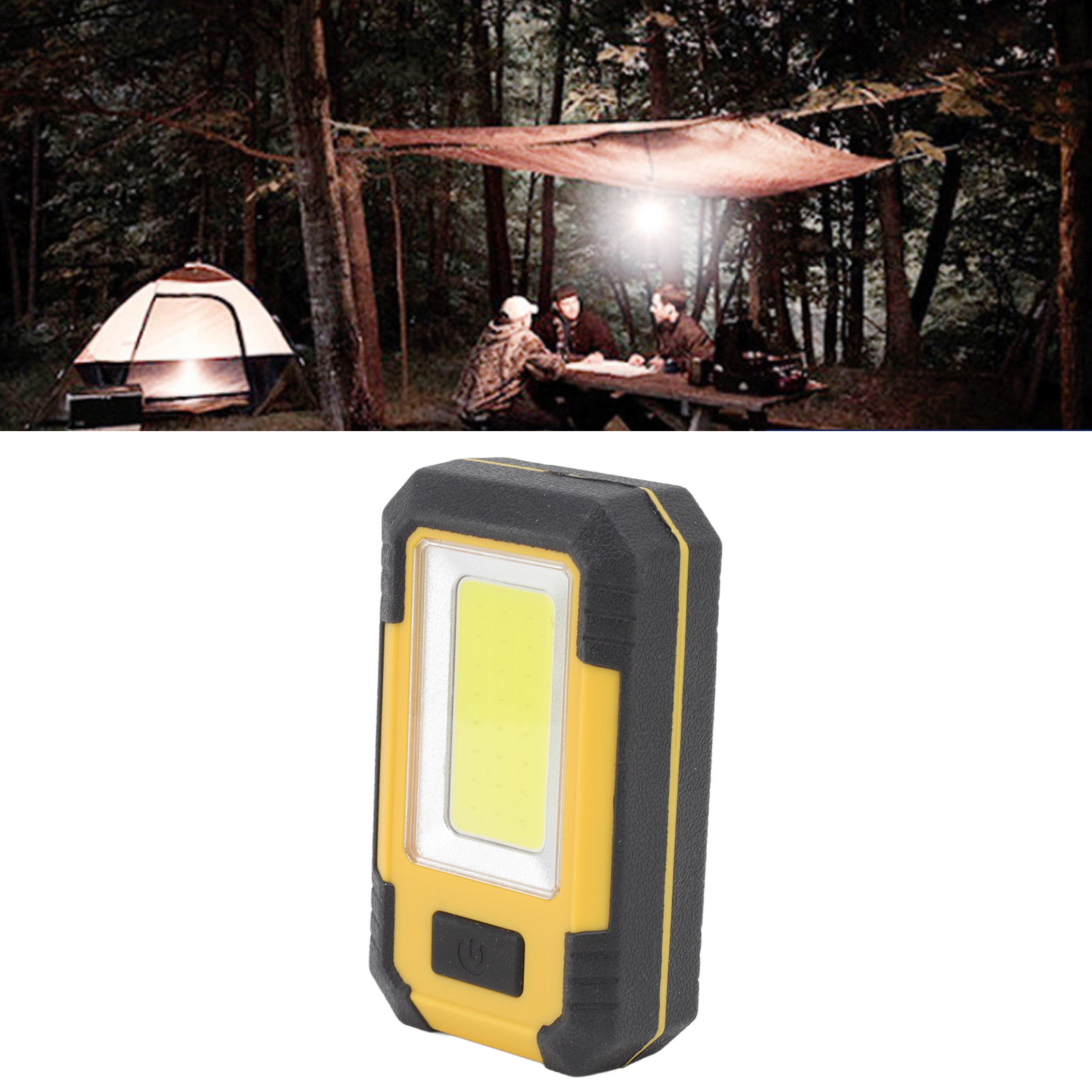 Multifunktionale Led-arbeitsleuchte Mit Magnet, Cob-arbeitsleuchte, Drei Beleuchtungsmodi, Kfz-reparaturleuchte Für Den Außenbereich, Wartungsleuchte, Campingleuchte, Zeltleuchte.