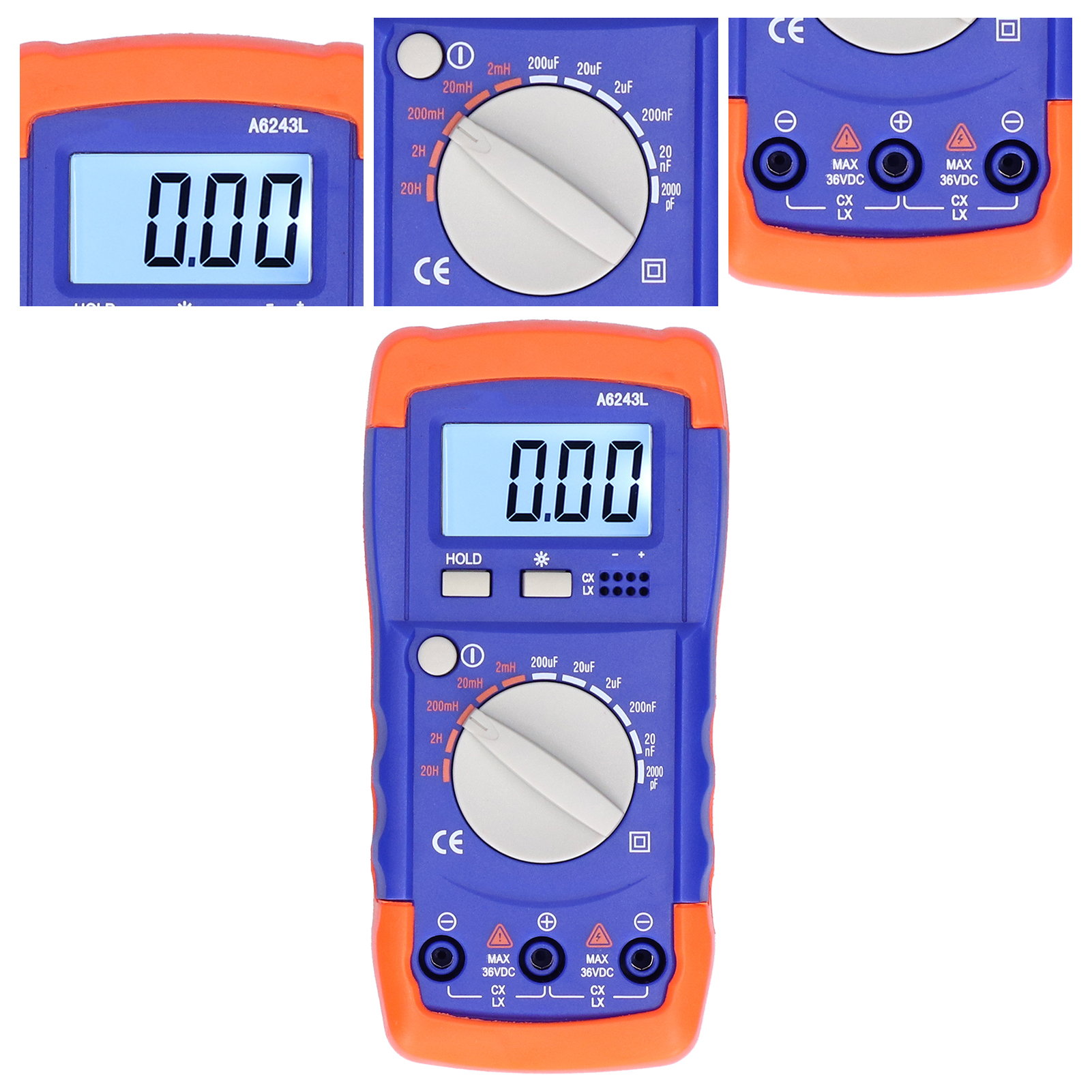 Kapazitätstester A6243l: Multifunktionales, Hochpräzises, Energiesparendes, Intelligentes Digitales Induktivitätsmessgerät A6243l