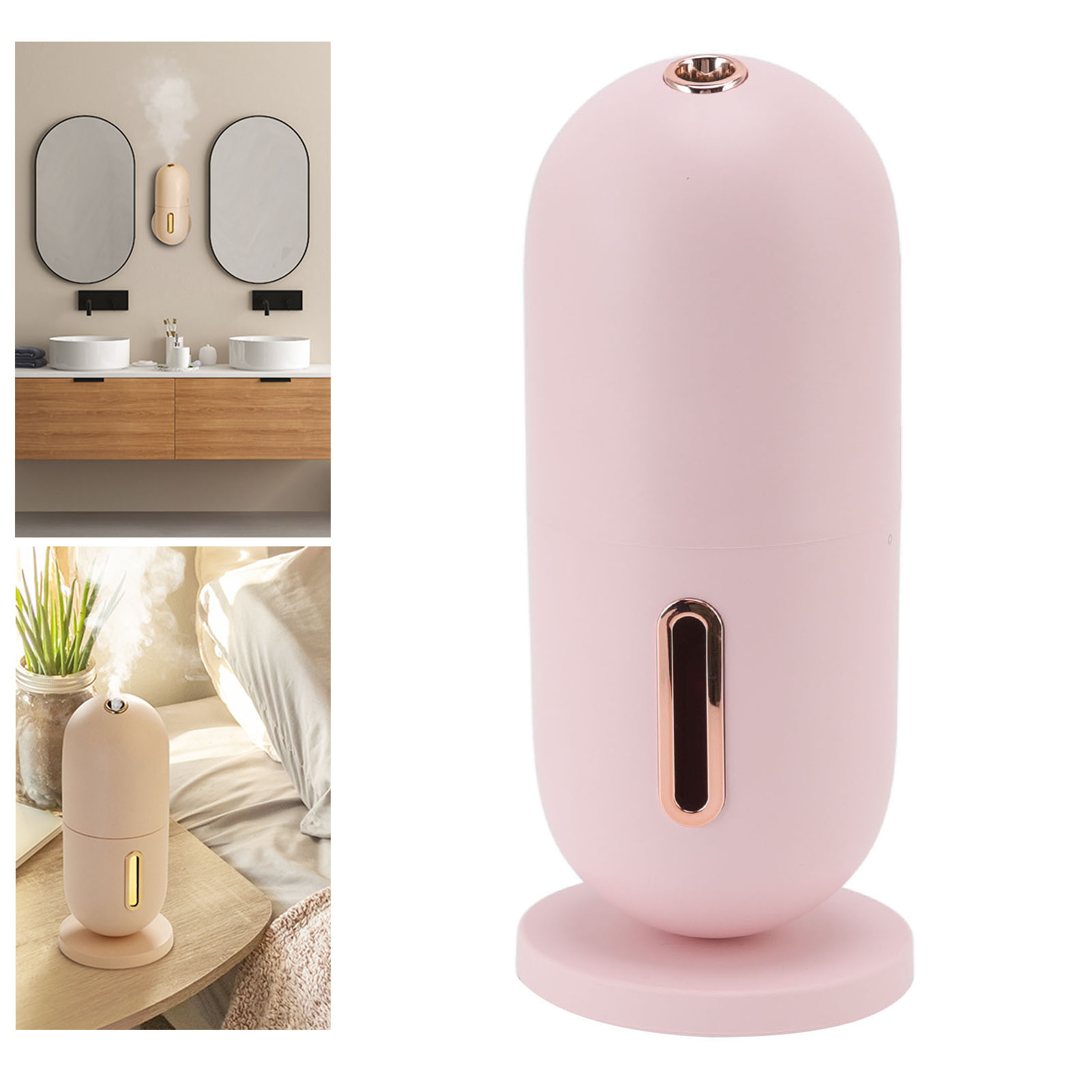 Automatischer Duftdiffusor Für Zuhause Und Auto, Ätherische Öle, Duftmaschine (rosa)