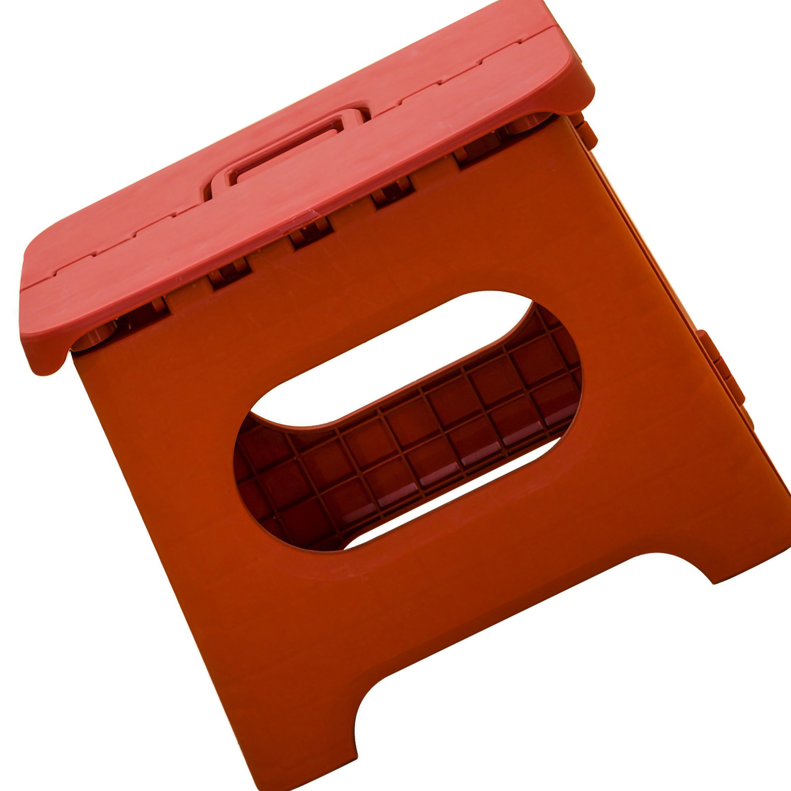 Tragbarer, Faltbarer Kunststoffhocker, Angelhocker Für Draußen, Zughocker, Kleiner Hocker, Kindergartenhocker, Niedriger Hocker Für Erwachsene, Großes Rotes Retro-modell