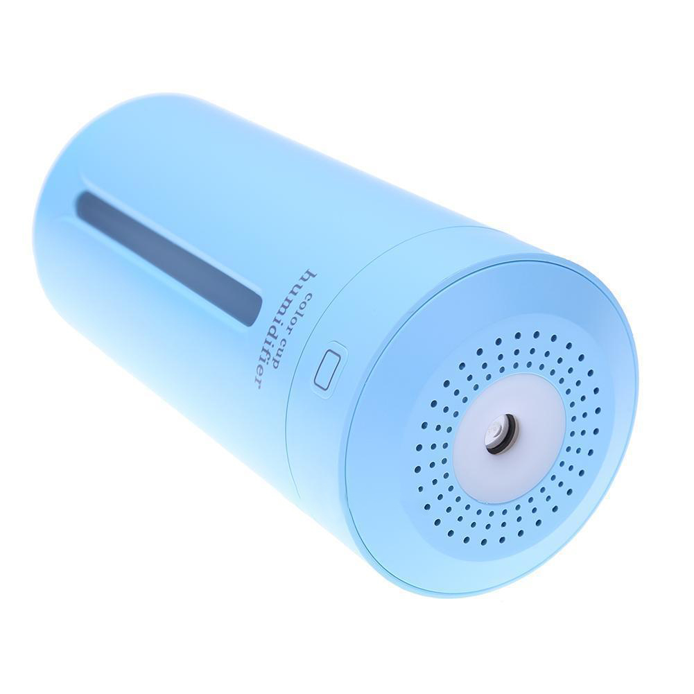Sonderangebot: Mini-luftbefeuchter Für Zuhause Mit Farbigem Licht Und Großem Fassungsvermögen, Usb-betrieben, Nachtlicht, Glasbehälter.