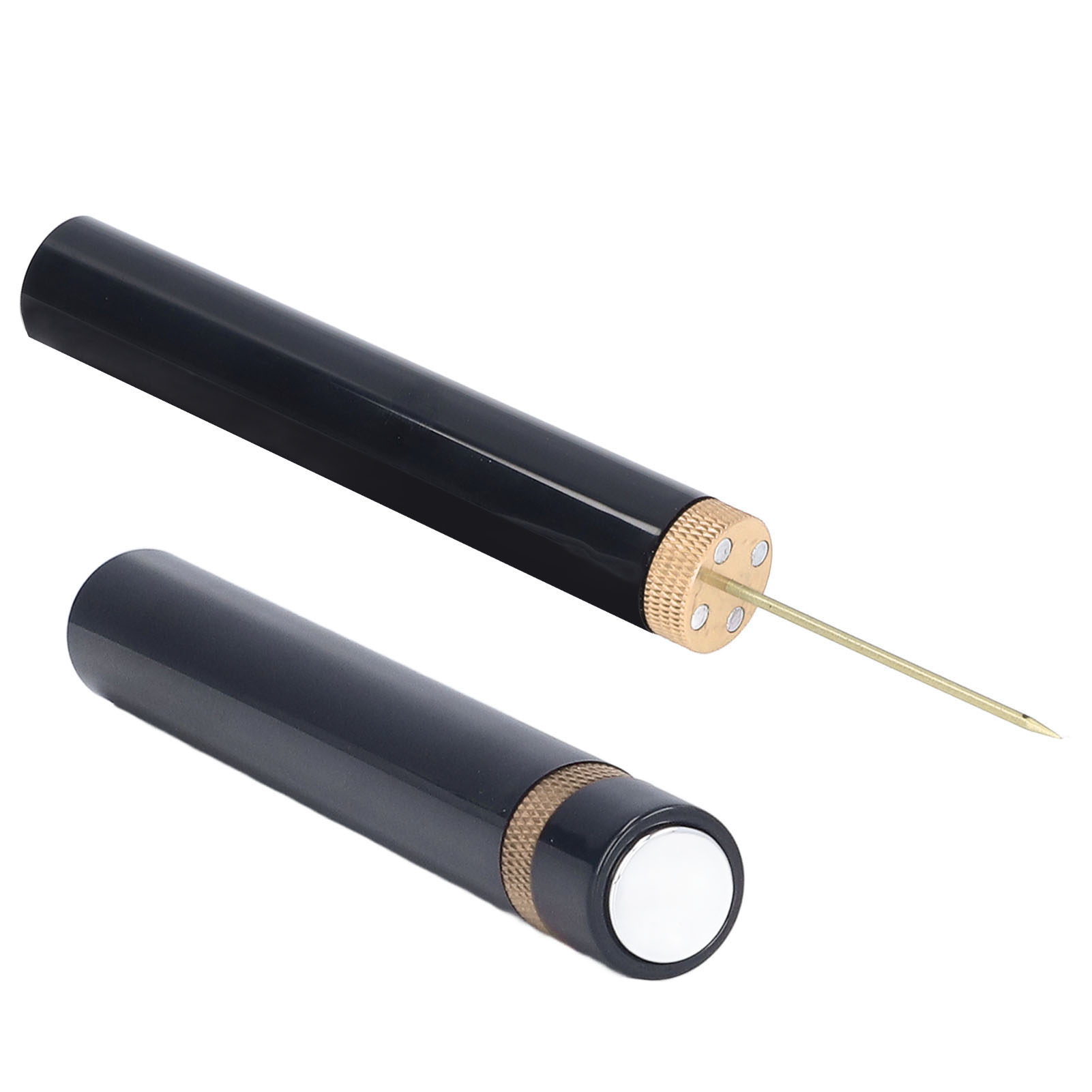 Pneumatischer Nadelflaschenöffner, Lippenstiftförmiger Flaschenöffner, Korkenauswerfer, Goldener Flaschenverschluss.