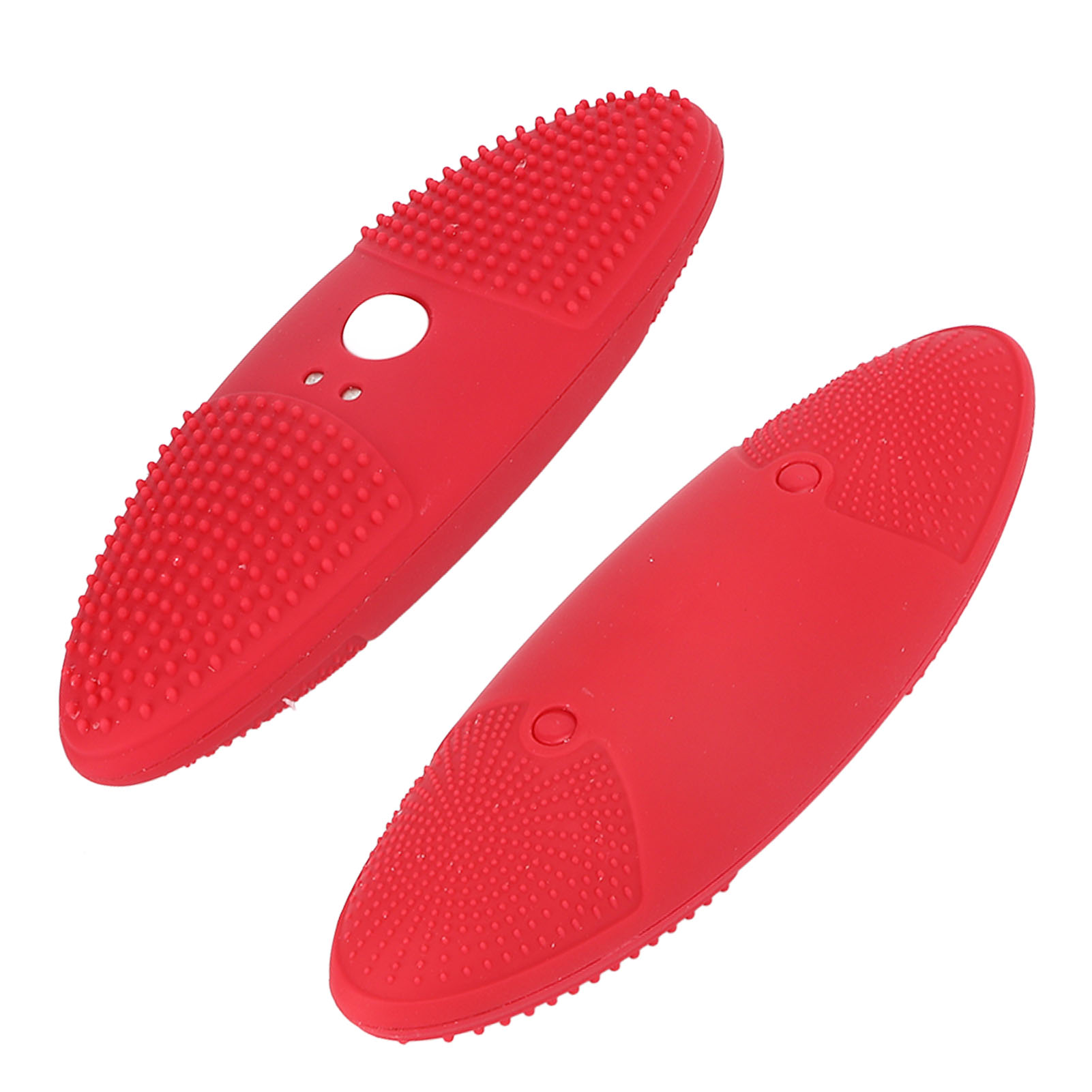 Ultraschallreiniger, Peelingbürste, Multifunktionaler Obst- Und Gemüsereiniger, Waschmaschine, Usb-aufladbar, Rot.