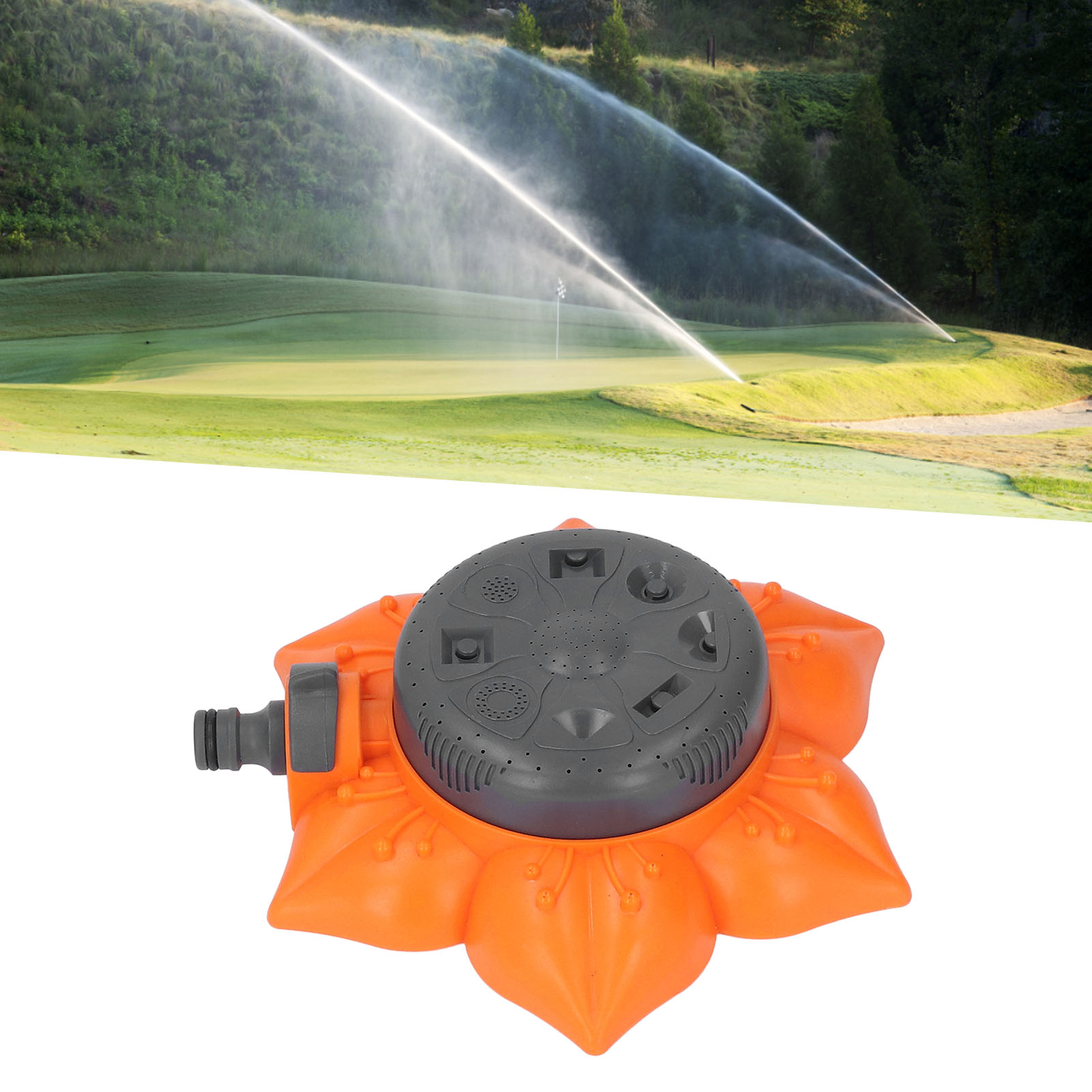 Automatischer 360-grad-multifunktions-sprinklerkopf Für Die Landschaftsbewässerung