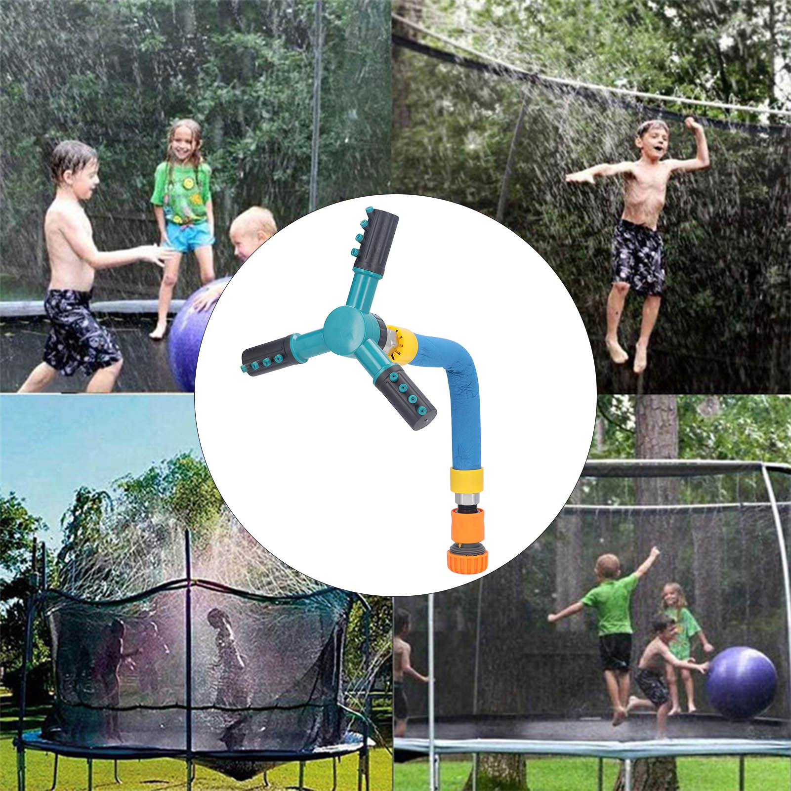 Rotierender Rasensprenger Für Kinder-sommergartentrampolin - Gartenbedarf - Großer Rasensprenger