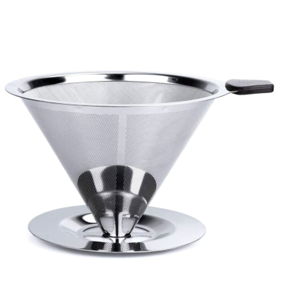 Kaffeefilter Aus Edelstahl Für Manuelle Filterkaffeemaschinen, Papierloser Filter, Trichter Für Filterkaffeemaschinen.