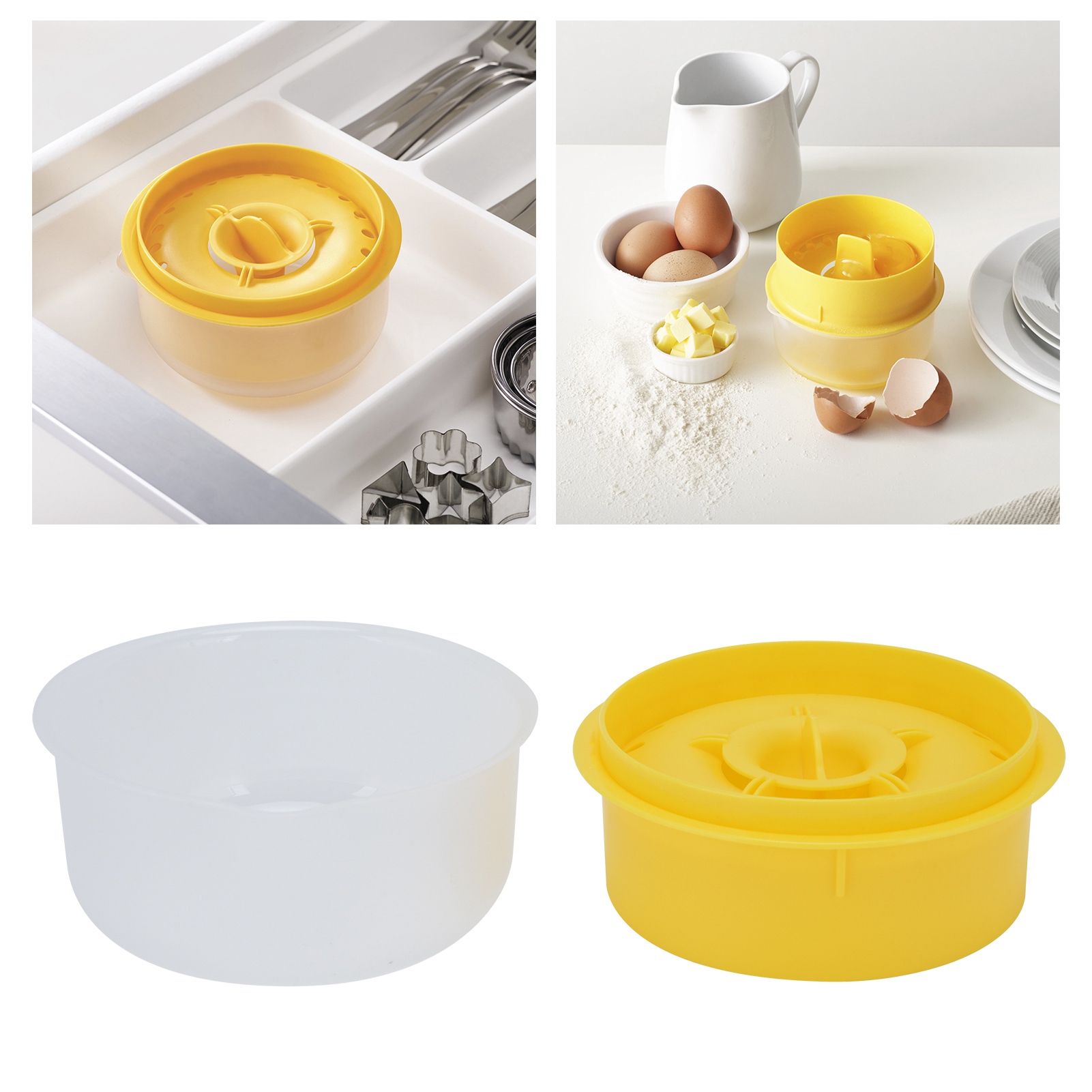 Mini-eigelbtrenner, Ungiftig Und Langlebig, Eiweißfilter, Küchenhelfer Zum Backen Von Selbstgemachtem Eigelb