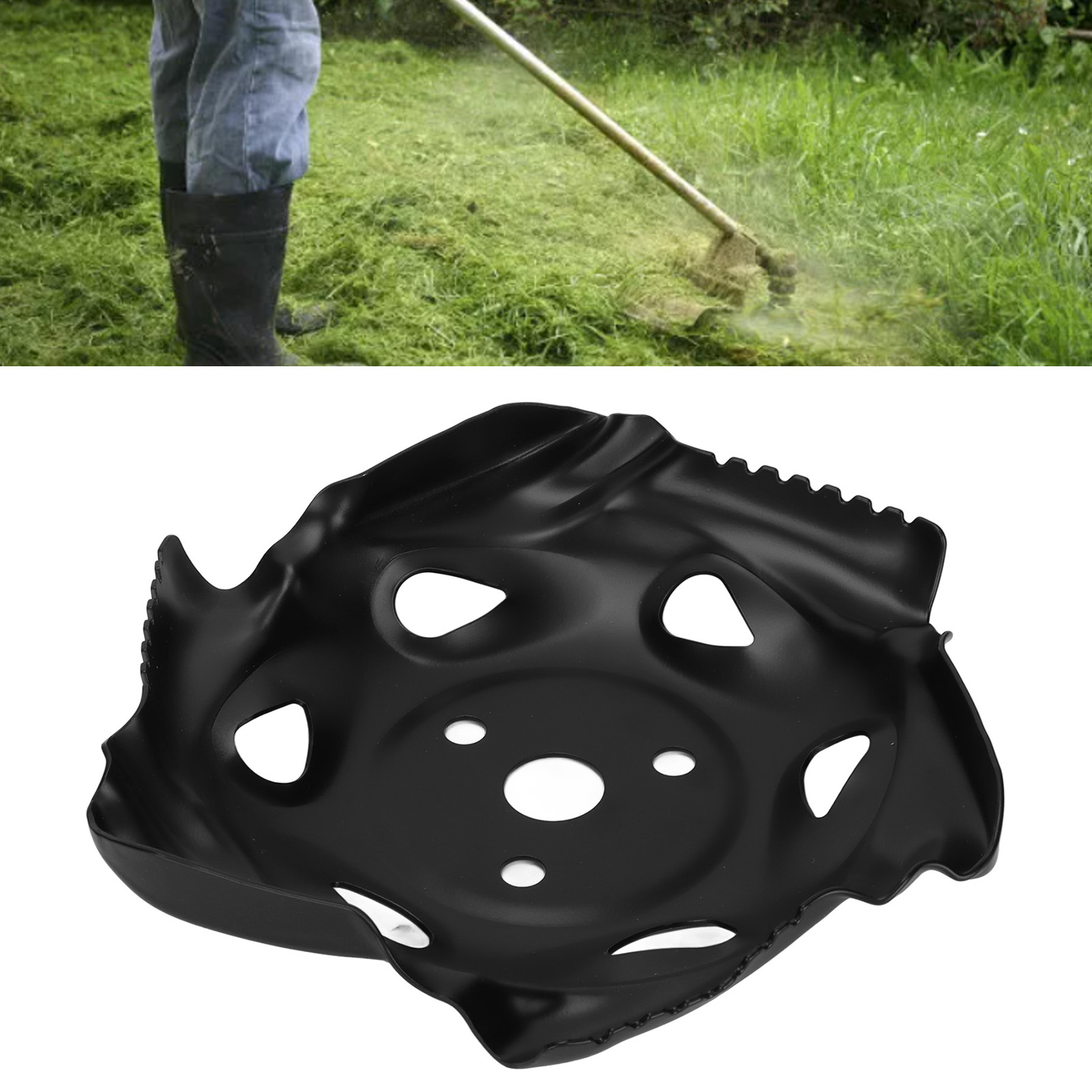 Bürstenkopf Für Rasentrimmer, Rasenmäherkopf, Rundrad, Kantenschneiderkopf