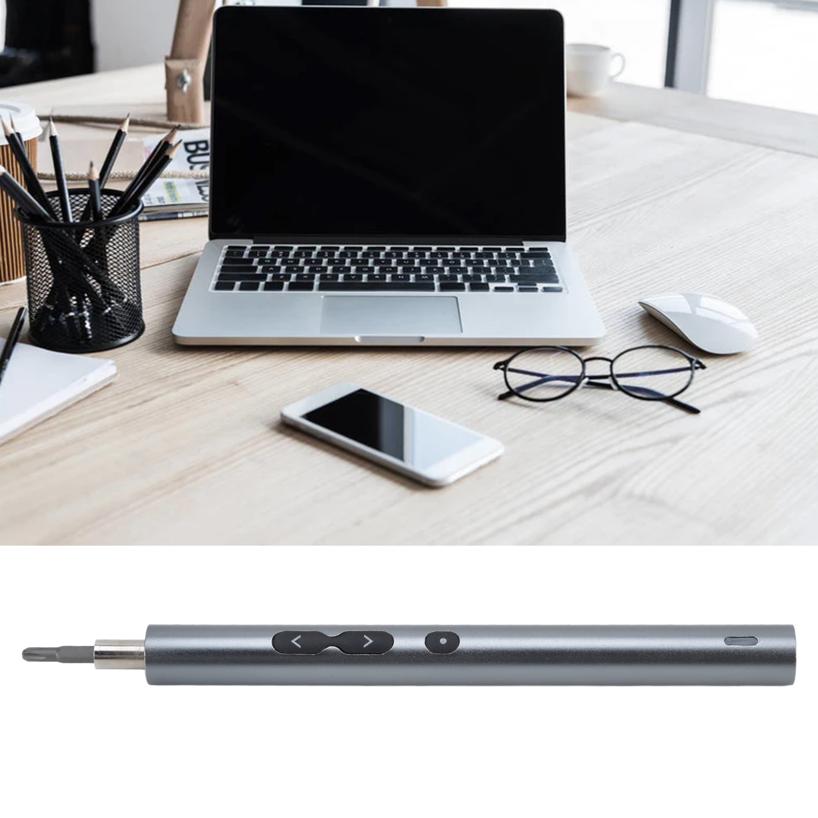 28-in-1 Usb-wiederaufladbarer Multifunktionaler Präzisions-elektroschraubendreher Für Mobiltelefone Und Laptops