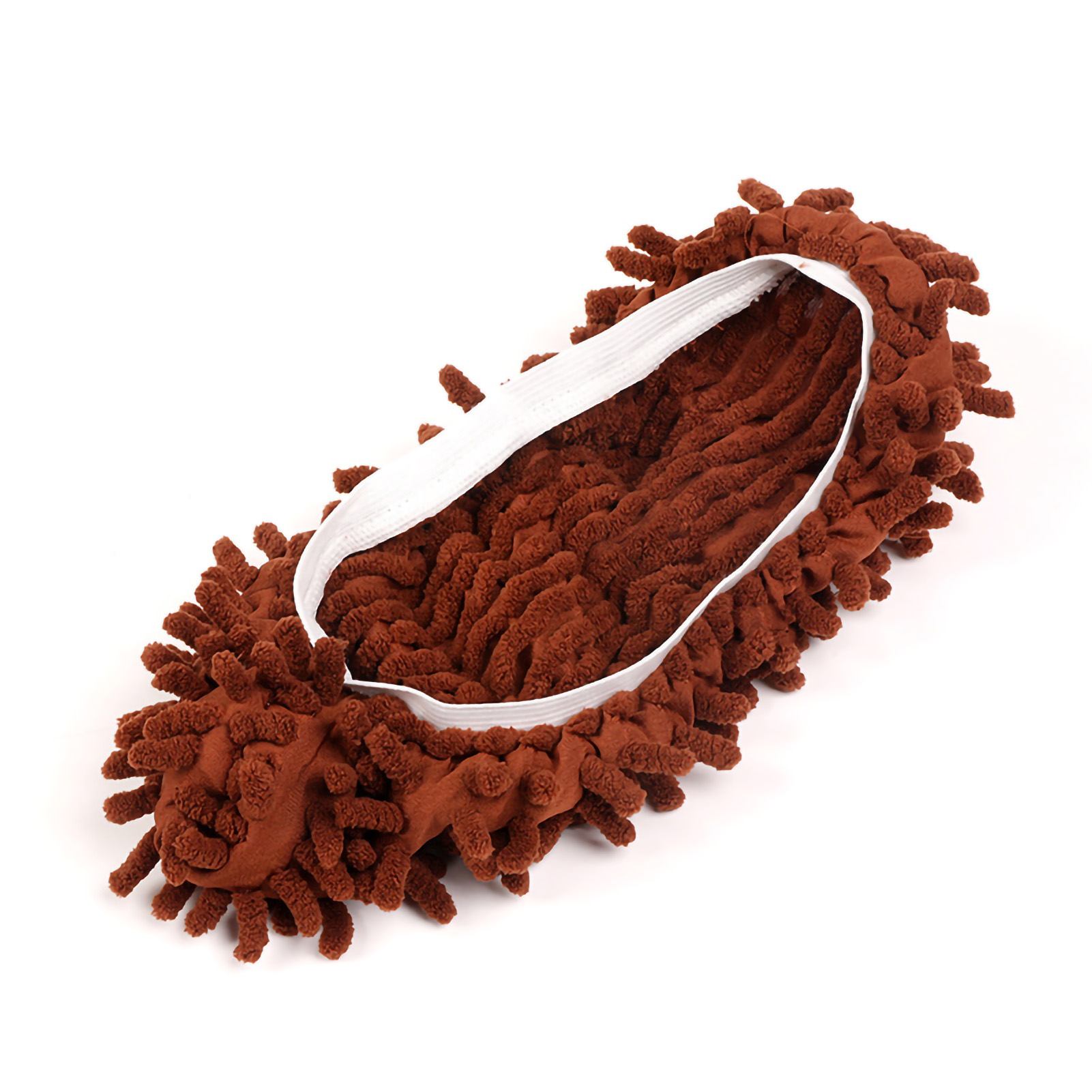 Set Mit 5 Weichen Und Strapazierfähigen Chenille-mopppantoffeln, Saugfähig Und Staubentfernend, Für Zuhause