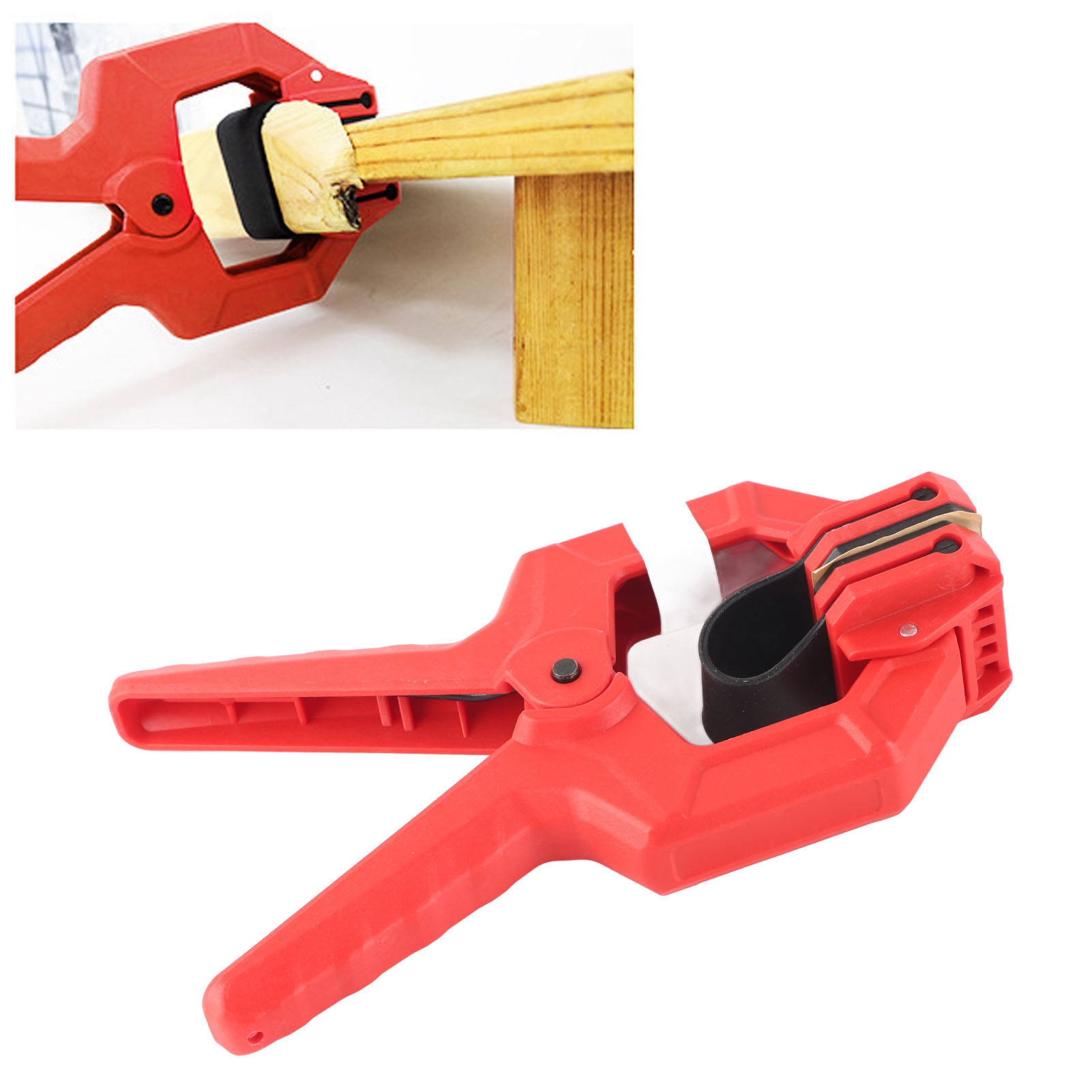 Einhand-seitenklemme Mit G-förmigem Schraubstock Für Holzbearbeitung, Schnellspannklemme Für Modellflugzeuge, Klemme