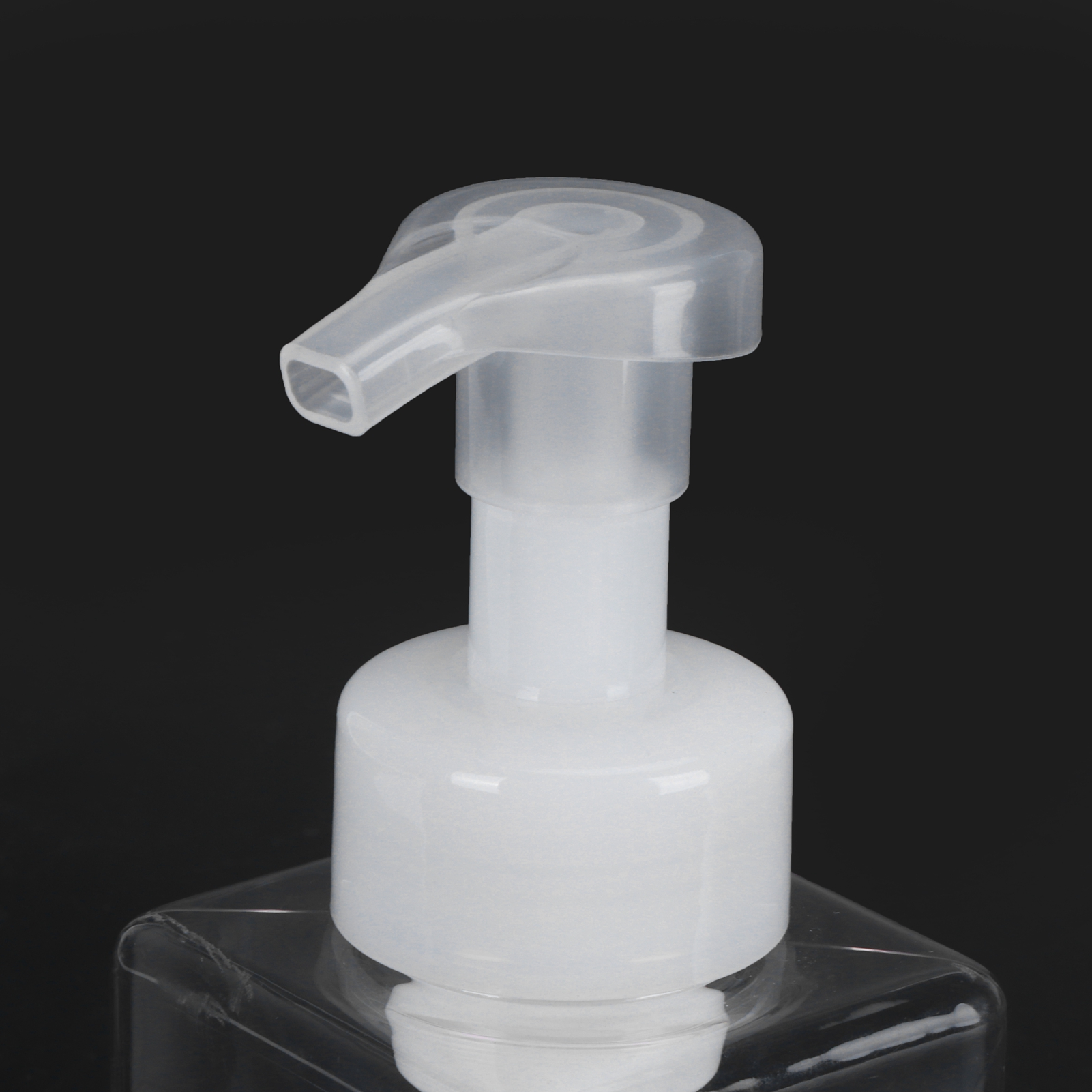 Set Mit 4 Transparenten 250-ml-pumpflaschen Für Schaumseife, Nachfüllbar Und Ideal Für Reisen.