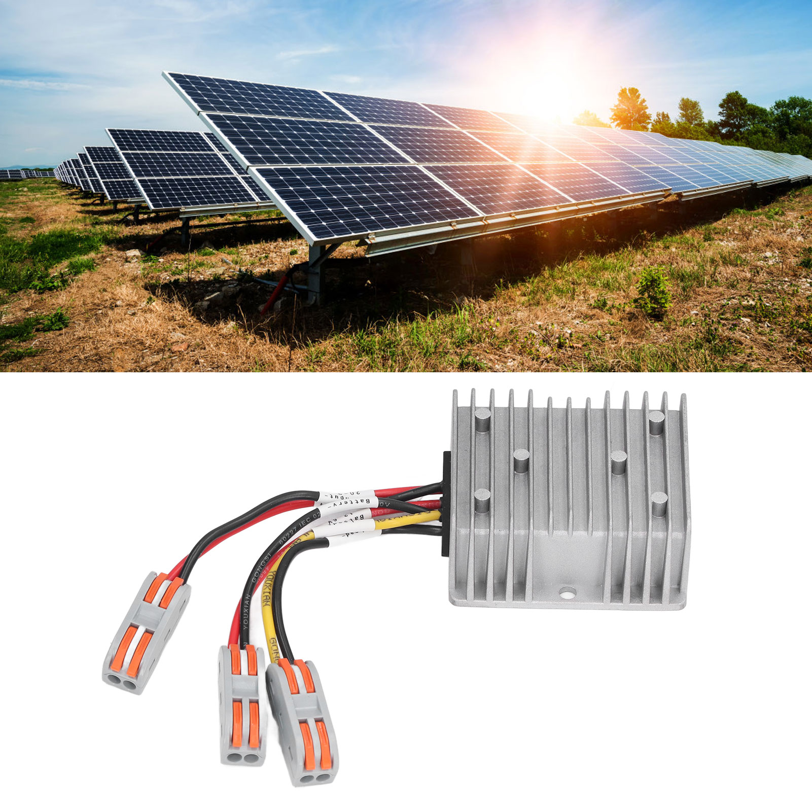 300w 20a Mppt Solar-laderegler Mit Synchronem Abwärtsgleichrichter Für Photovoltaikzellen Und 29,4v Nachtladeausgang (lichtempfindlich).