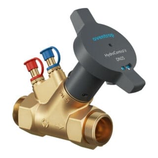 Oventrop - Hydrocontrol V Strangregulierventil Pn 16 Dn 20 G 1" Außengewinde Hydroport, Entzinkungsbeständig