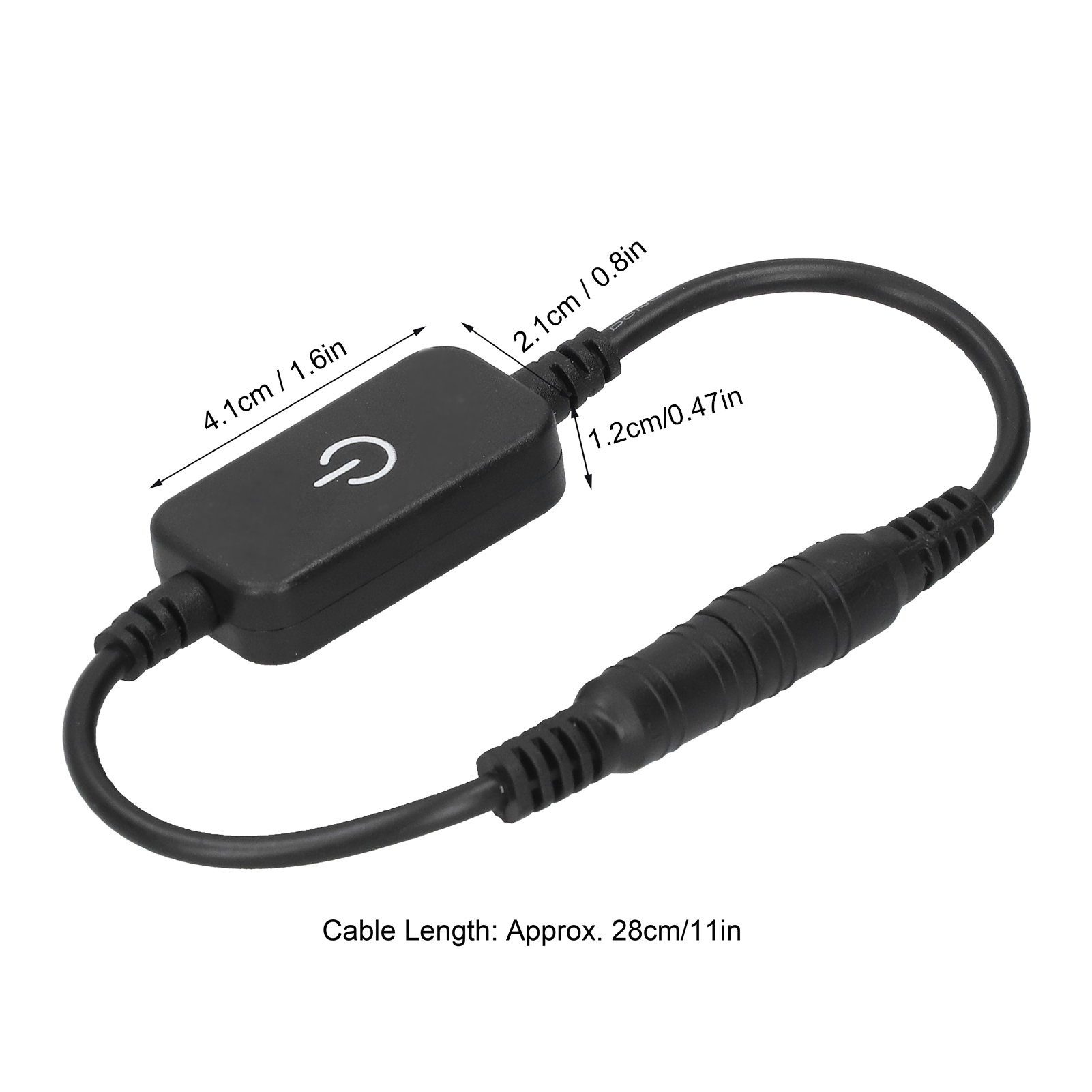 Set Mit 2 Touch-dimmern Für 5v-24v Dc Monochrome Led-streifen