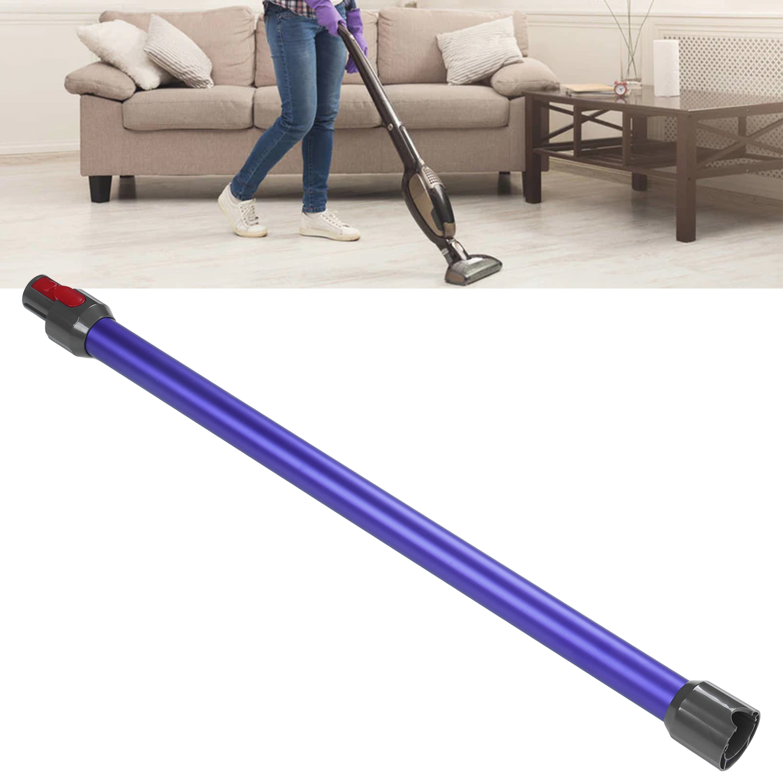 Lila Gerades Verlängerungsrohr Für Dyson V7/v8/v10/v11 Staubsauger