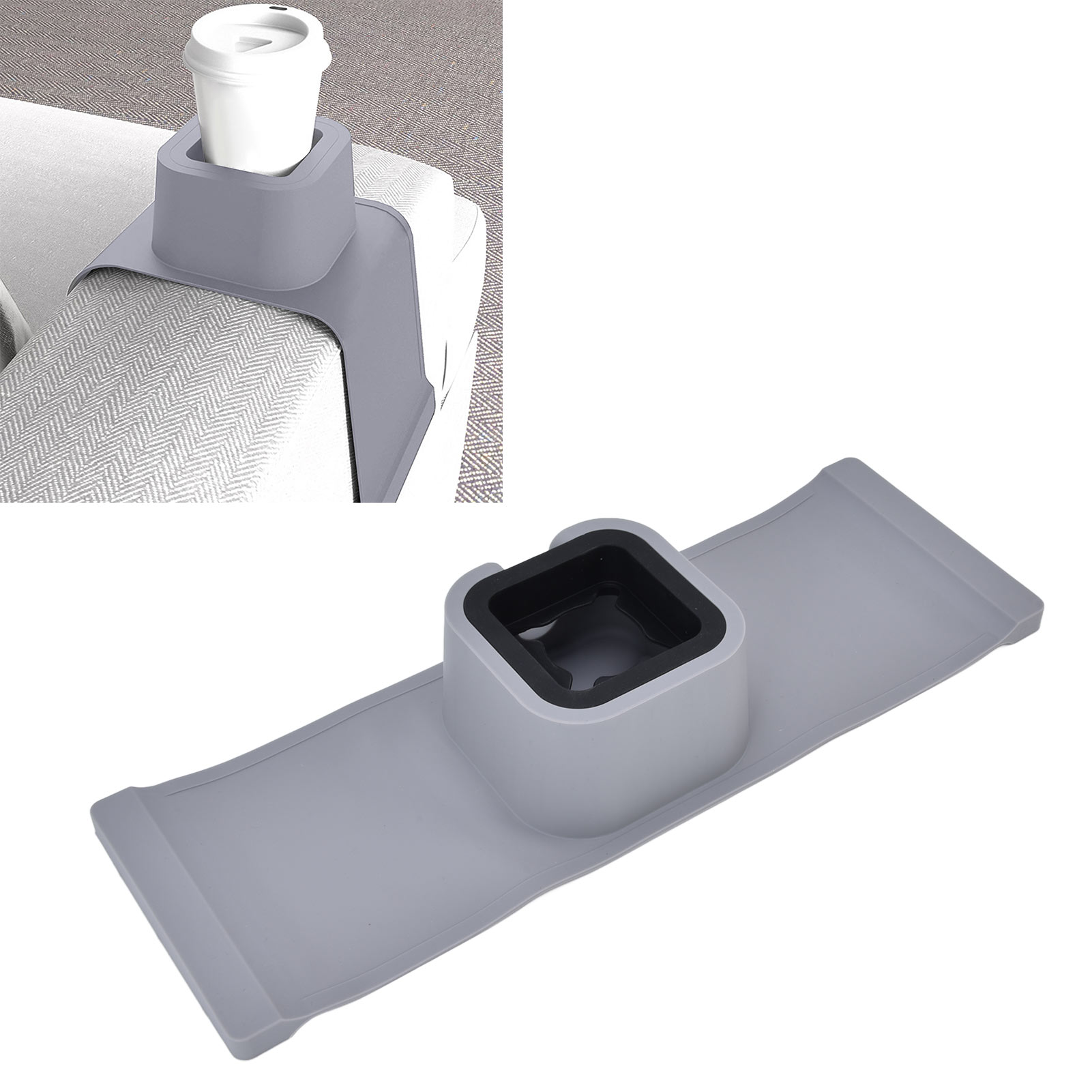 Silikonuntersetzer Für Sofas, Passend Zu Sofamöbeln, Standardgrau.