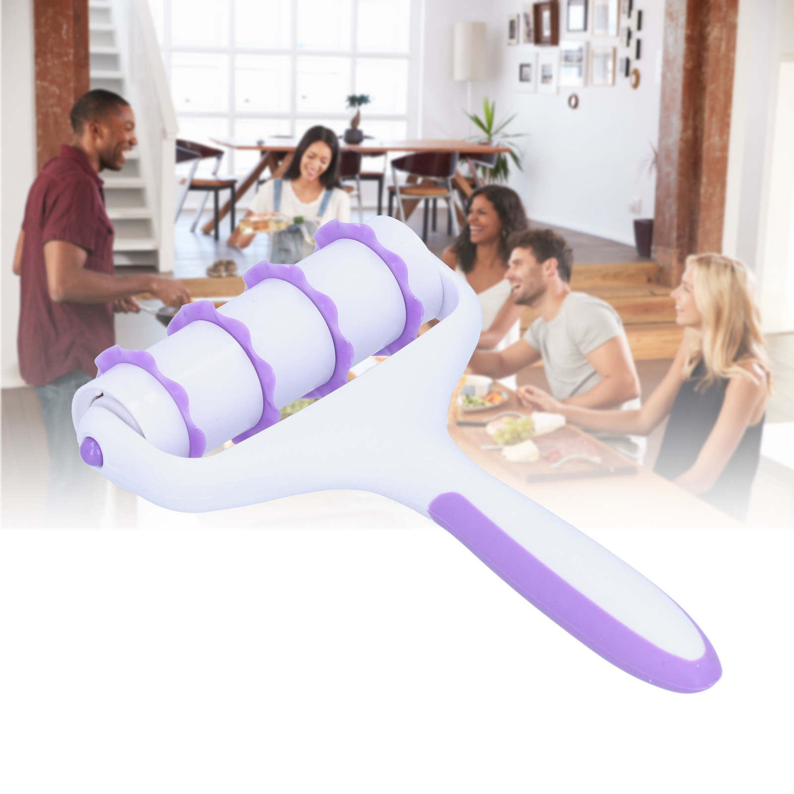 Nudelholz, Fondantausstecher, Gitterteigform, Diy-backwerkzeugset