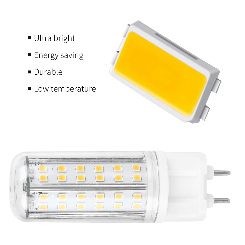 10w G12 Led-lampe, Maiskolbenform, Helle Heimlampe Mit 85 Leds, Ac85-265v (warmweiß)