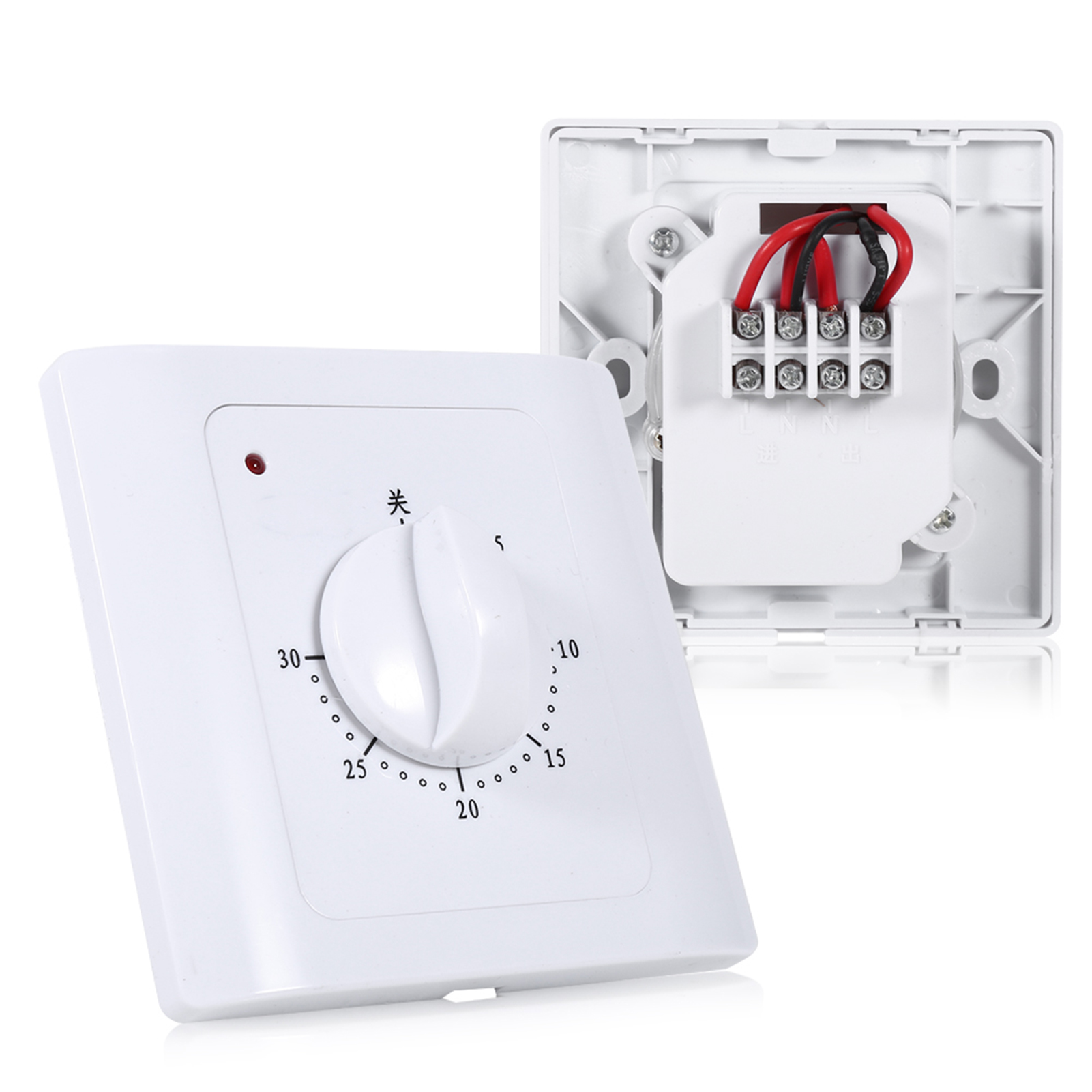 220 V Wechselstrom, 10 A, 30 Minuten Digitaler Elektrischer Timer Mit Countdown-timer Und Steuerbuchse
