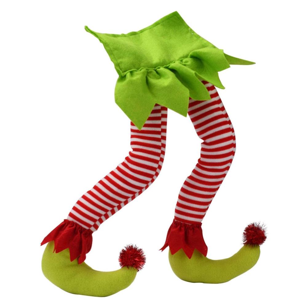 Weihnachtsbaumschmuck Mit Festklebenden Plüschelfenbeinen, Dekoration Für Die Weihnachtszeit, Für Drinnen Und Draußen