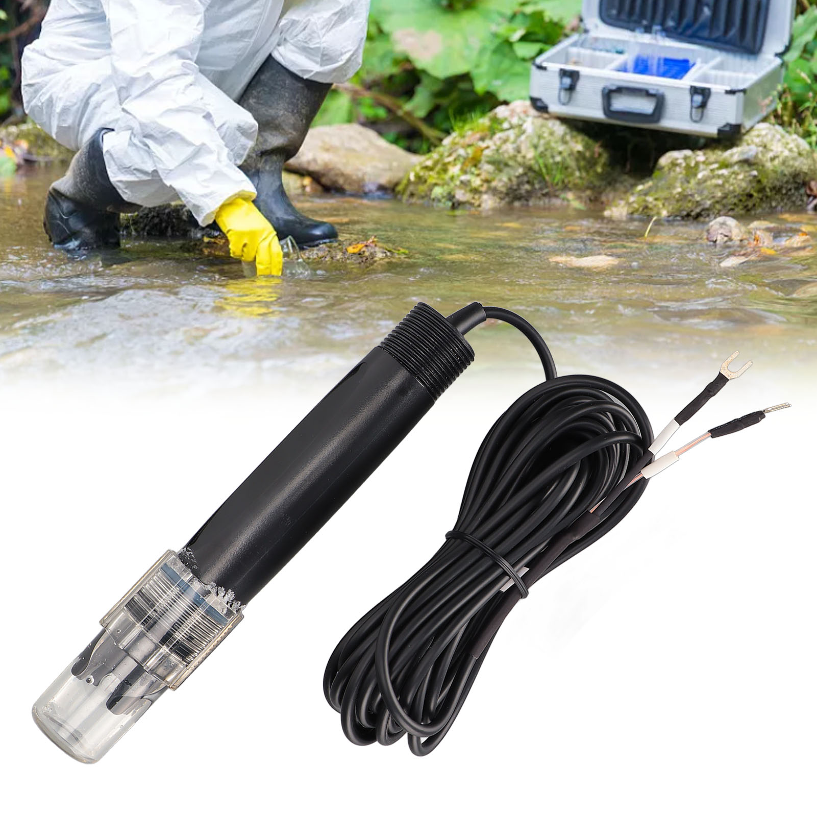 5 Meter Lange Abs-laborüberwachungselektrode Für Ph-wasserqualitätsmonitore.