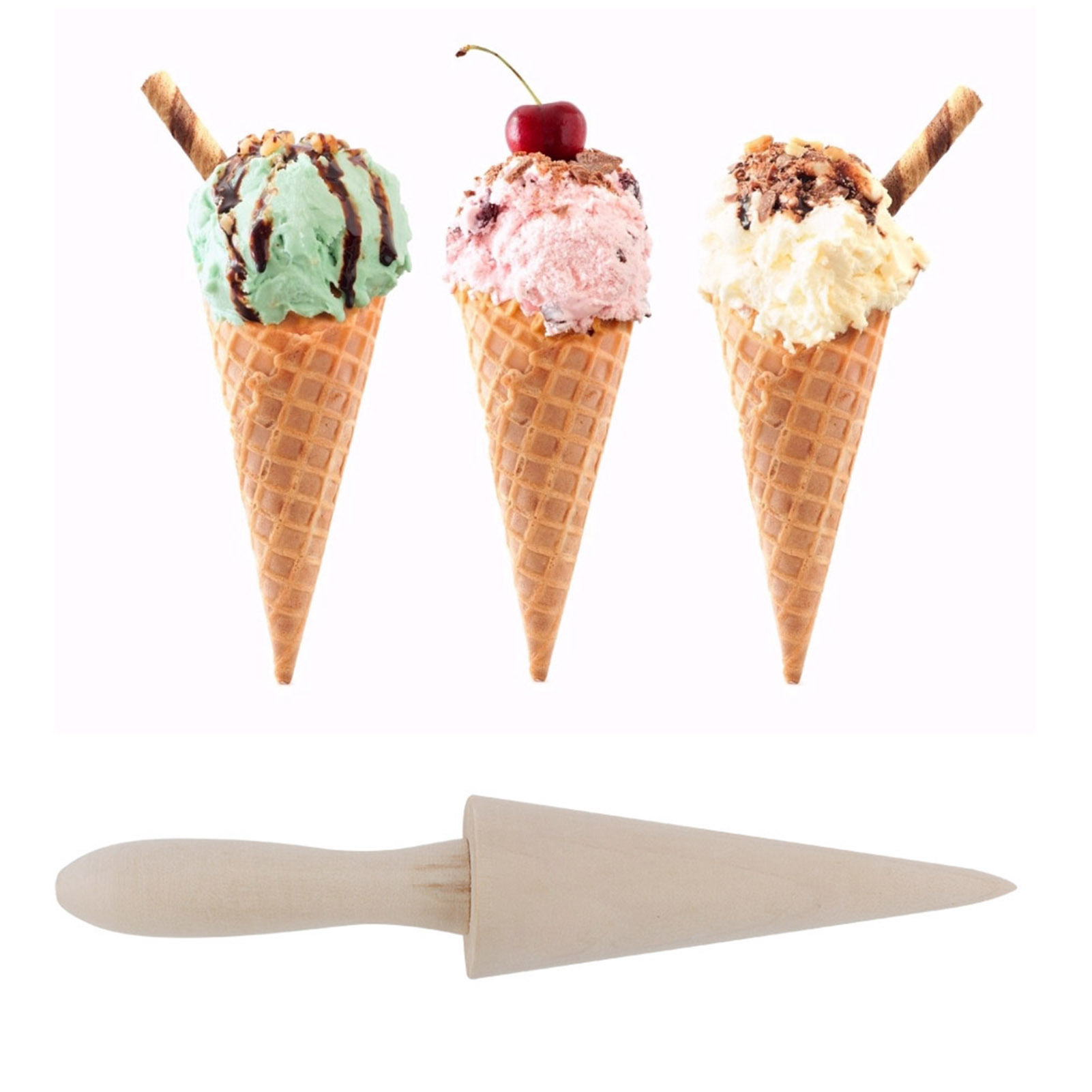 Diy-eiswaffelform, Küchenhelfer, Dekorations- Und Backzubehör