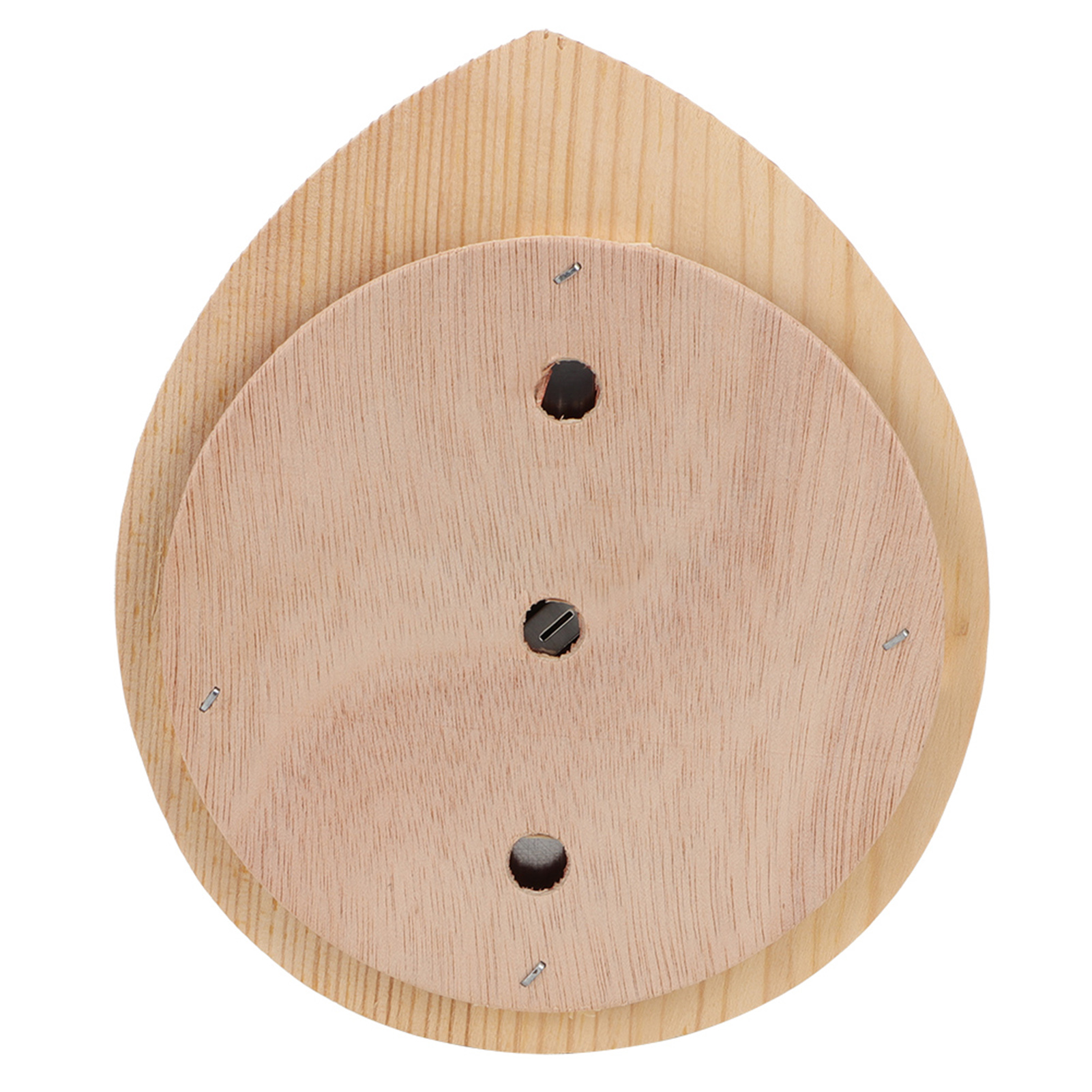 2-in-1-thermometer-hygrometer In Tropfenform Aus Holz, Zubehör Für Sauna Und Dampfbad