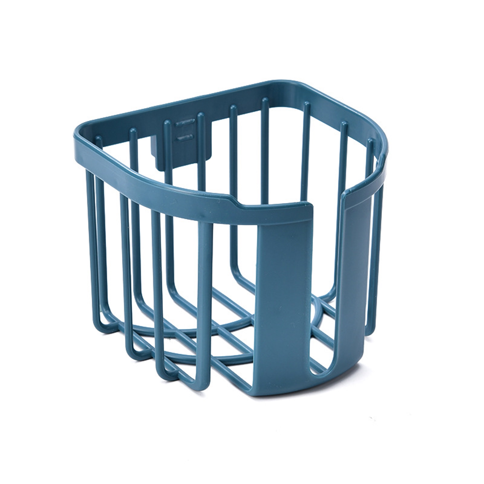 Wandmontierter Toilettenpapierhalter, Blau
