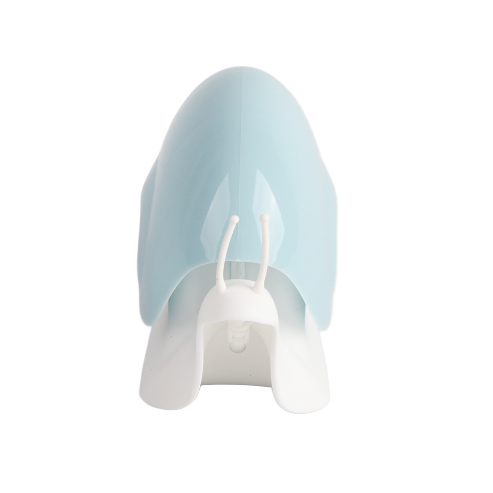 Schneckenförmiger Seifenspender, Pumpspender Für Flüssigseife, Spenderflasche, Blau.