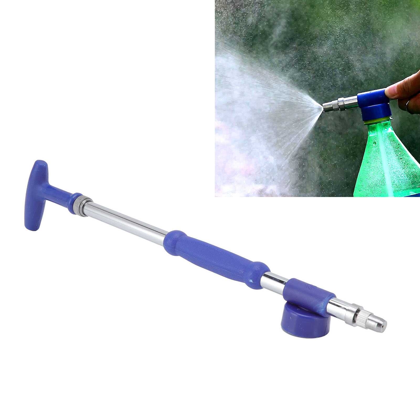 Kleiner, Einteiliger, Verchromter Kupfer-wassernebelzerstäuber In Form Einer Colaflasche, Tragbarer Zerstäuber Mit Druck-zug-düse.