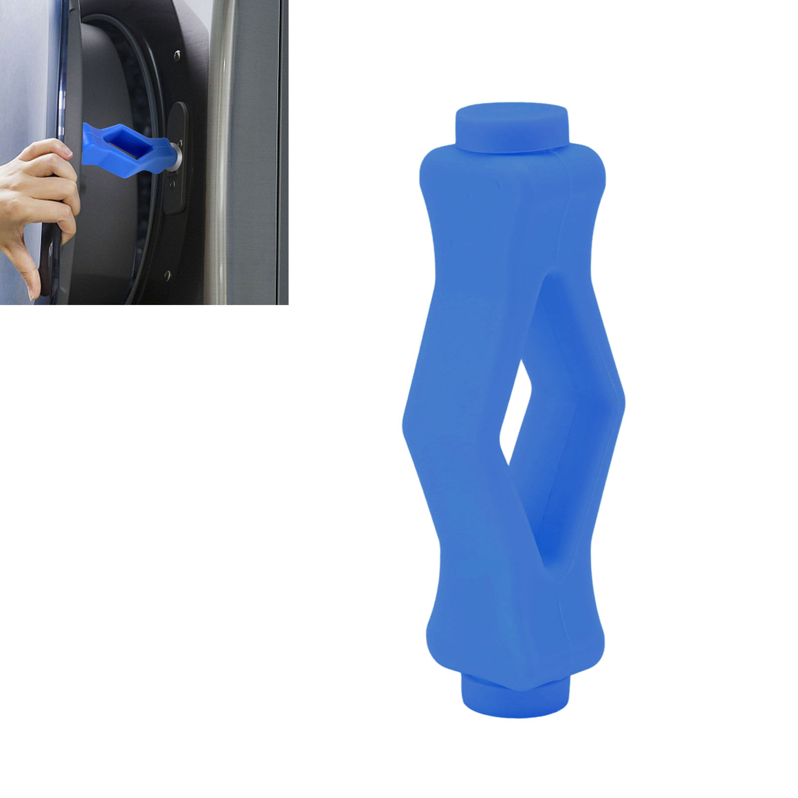 Türöffner Für Waschmaschinen, Türstütze Für Frontlader-waschmaschinen, Waschmaschinenständer, Quadratische Form – Blau
