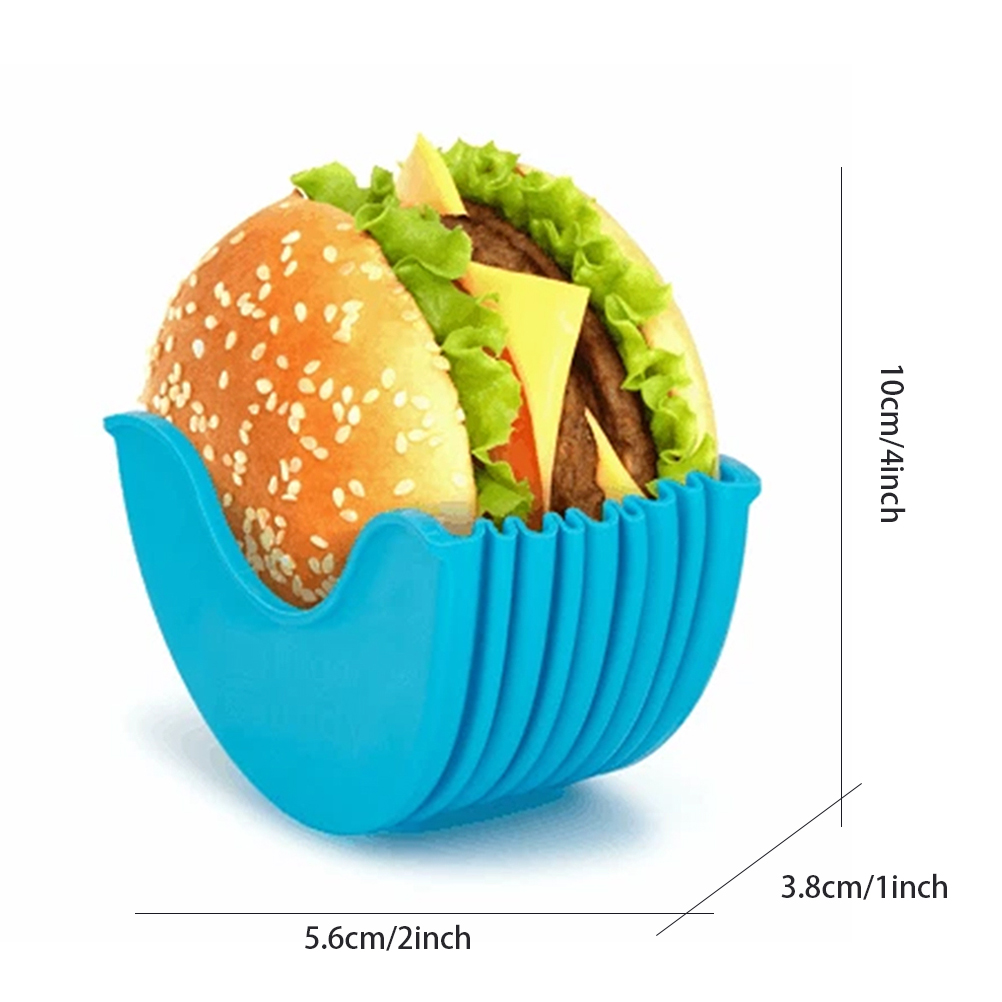 Einziehbare Hamburgerzange Aus Kunststoff, Sturzsicher Und Abwaschbar, Zweite Generation.