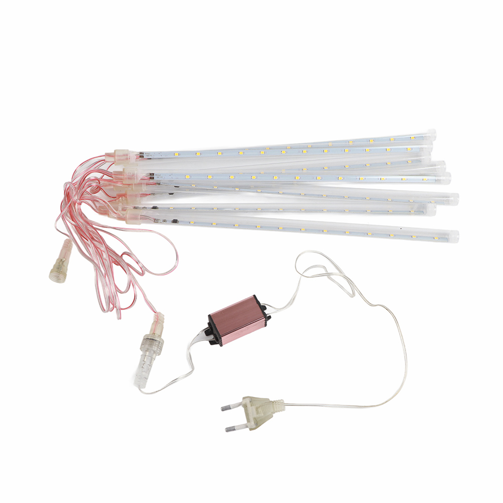 Led-beleuchtungsset Mit Meteoritenschauer-effekt (8 Led-röhren)