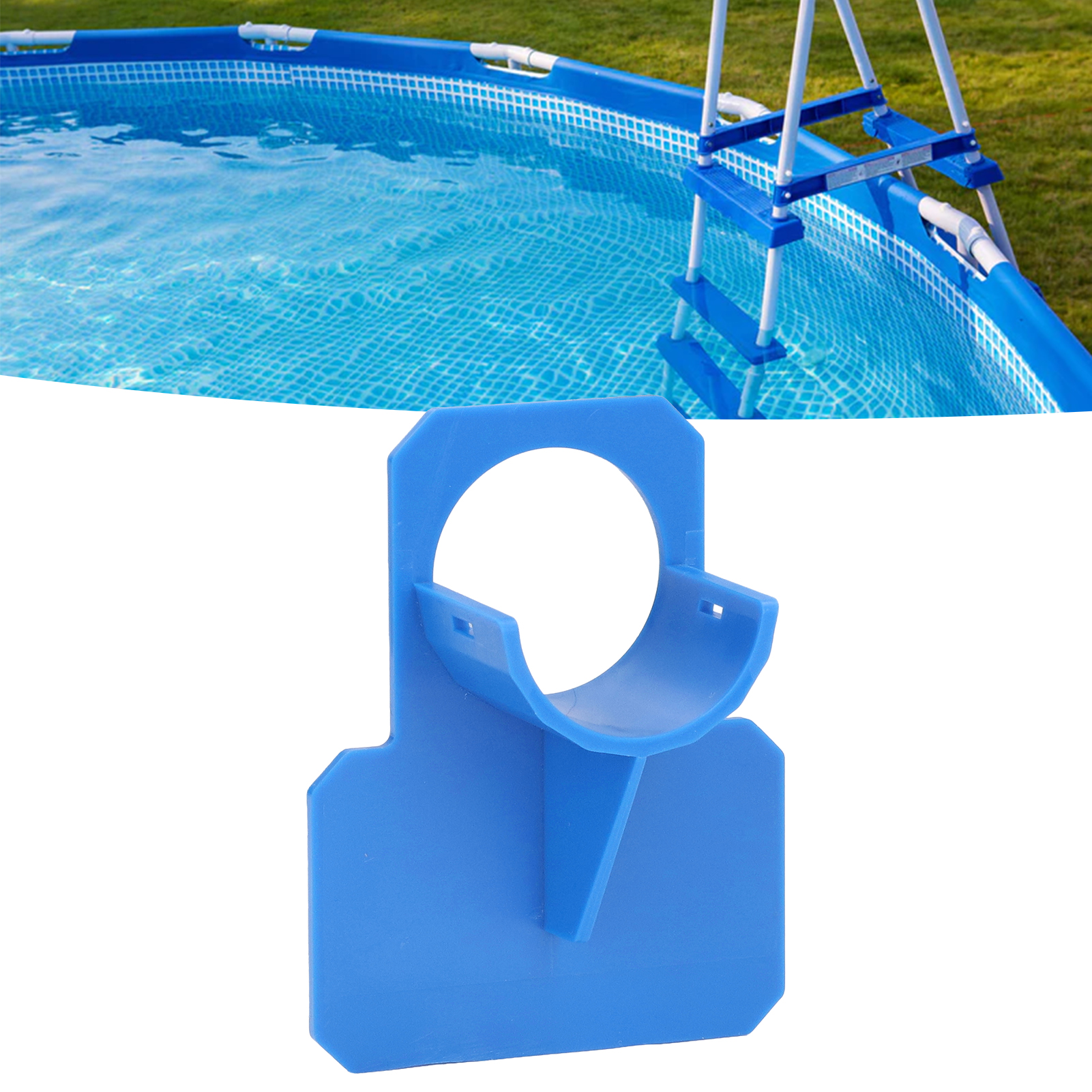 Die Rohrhalterungen, Schlauchschellen Und Armaturen Für Pools Sind Speziell Für Intex-pools Konzipiert. (blau)
