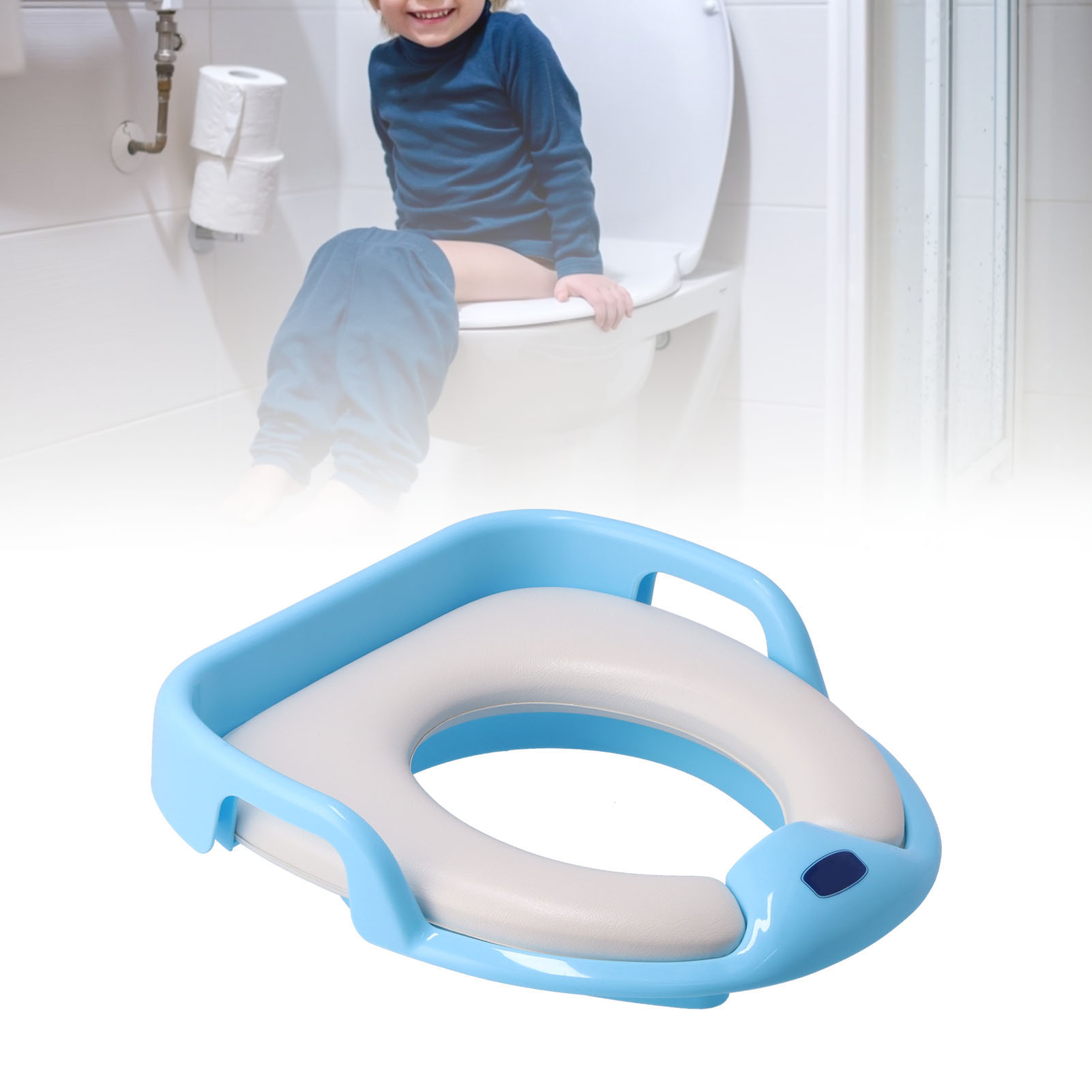 Kindertoilettensitz, Weicher Toilettensitzverkleinerer, Baby-trainingskissen