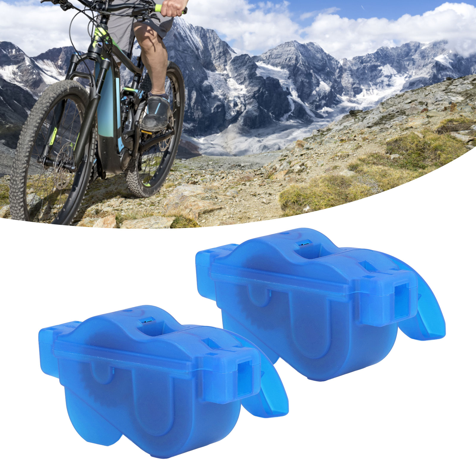 Set Mit 2 Fahrradkettenreinigern/mountainbike-reinigern/fahrradkettenreparatursets