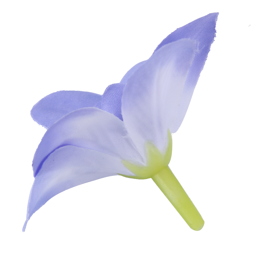 Set Mit 10 Künstlichen Blauen Orchideen, Ideal Zur Verzierung Von Brautkronen.