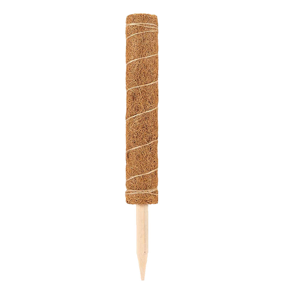 Umweltfreundliche Rankhilfe Aus Kokosfasern Für Kletterpflanzen, Ausziehbar Von Kokosfaser Bis Zum Efeututenpfahl, Gartenstütze, 50 Cm, 1 Stück.