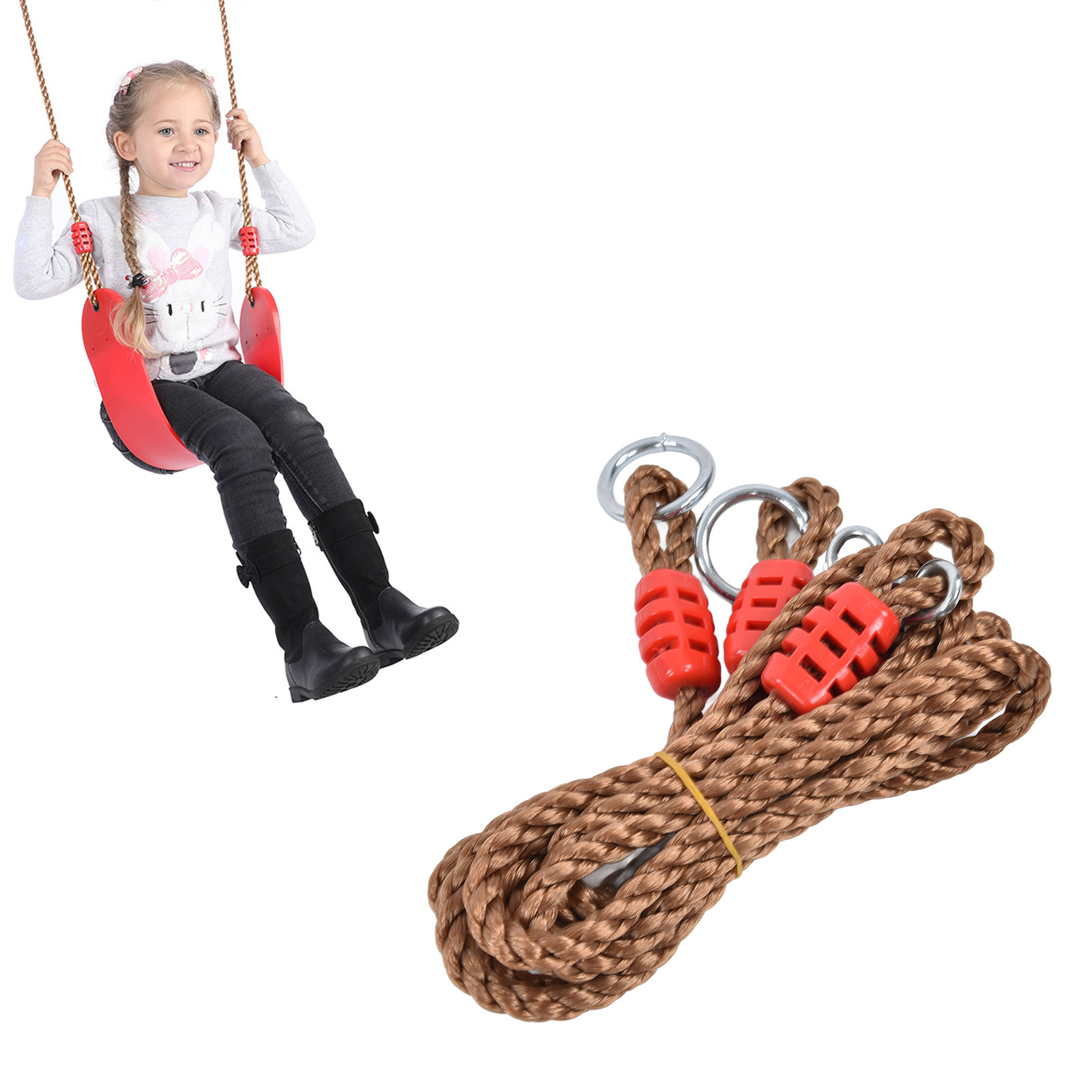 Zubehör Für Gartenschaukeln: Robustes Und Langlebiges Verlängerungsseil Für Kinderschaukeln (pe-seil).