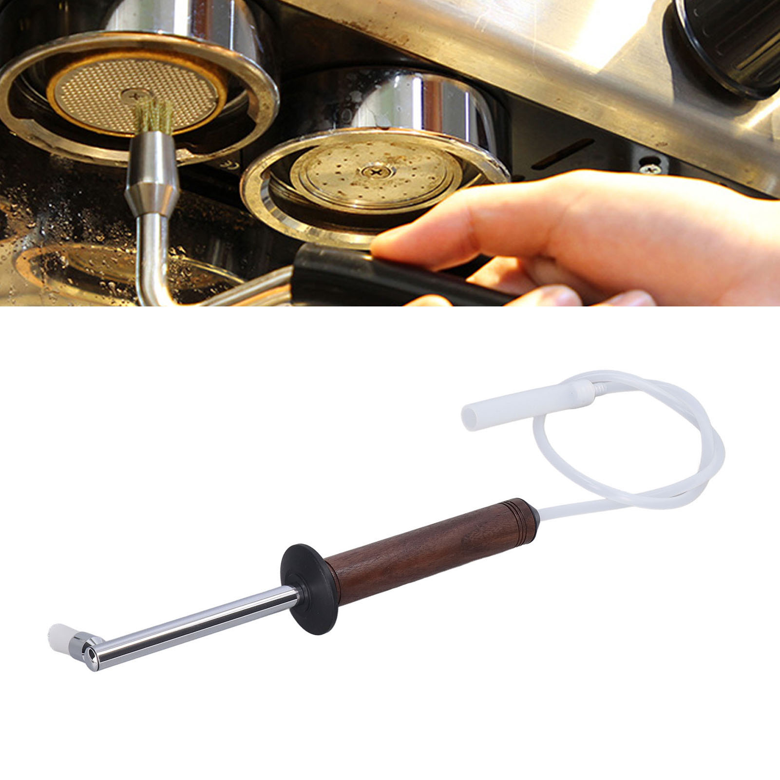 Reinigungsbürste Für Italienische Kaffeemaschinen, Hochdruck-dampfreinigungsbürste, Geeignet Für Küchen, Bars Usw.