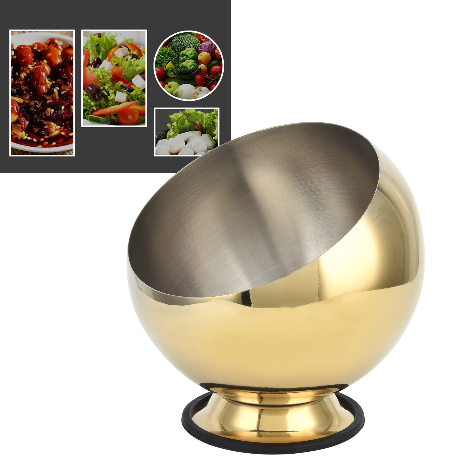 Gewürzschale Aus Edelstahl Für Chinesisches Fondue, Gewürzschale Für Restaurants, Topf Für Scharfe Saucen Mit Sockel
