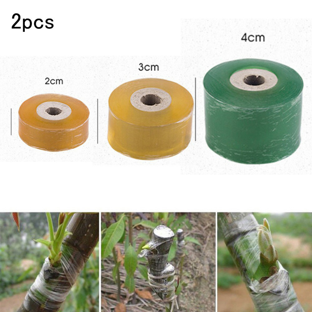 Packung Mit 2 Veredelungsbändern Für Gartenpflanzen, 3 Cm, Gelb