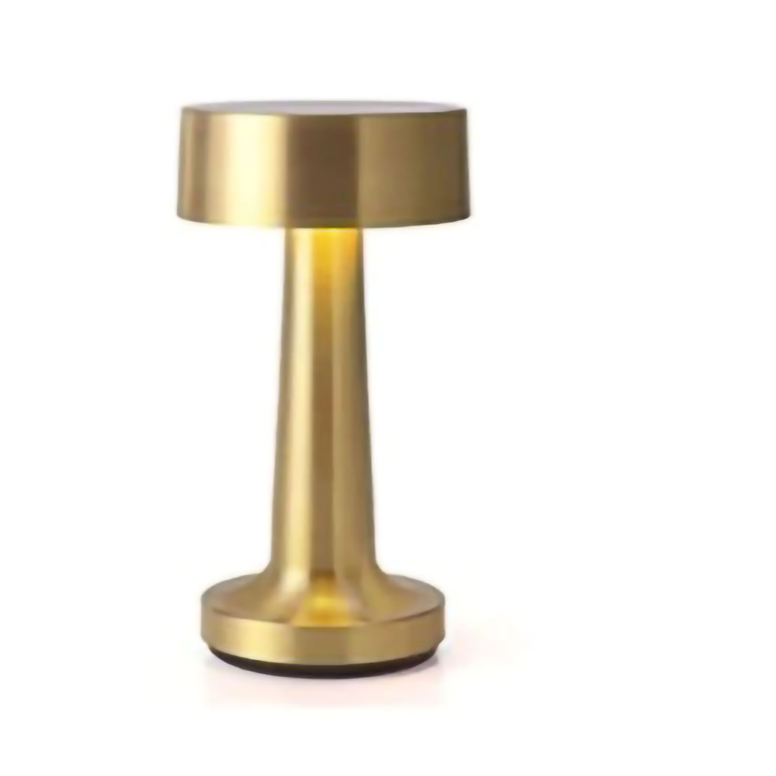 Retro-led-tischleuchte, Wiederaufladbar, Hantelförmig, Kabellos, Berührungsempfindlich Dimmbar, Esstischleuchte, Nachttischlampe Für Cafés, Champagnergolden, Modell C