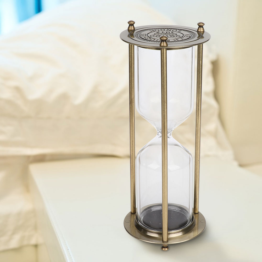 Sanduhr Aus Glas, Kleines Wohnaccessoire, Geschenk, Ornament