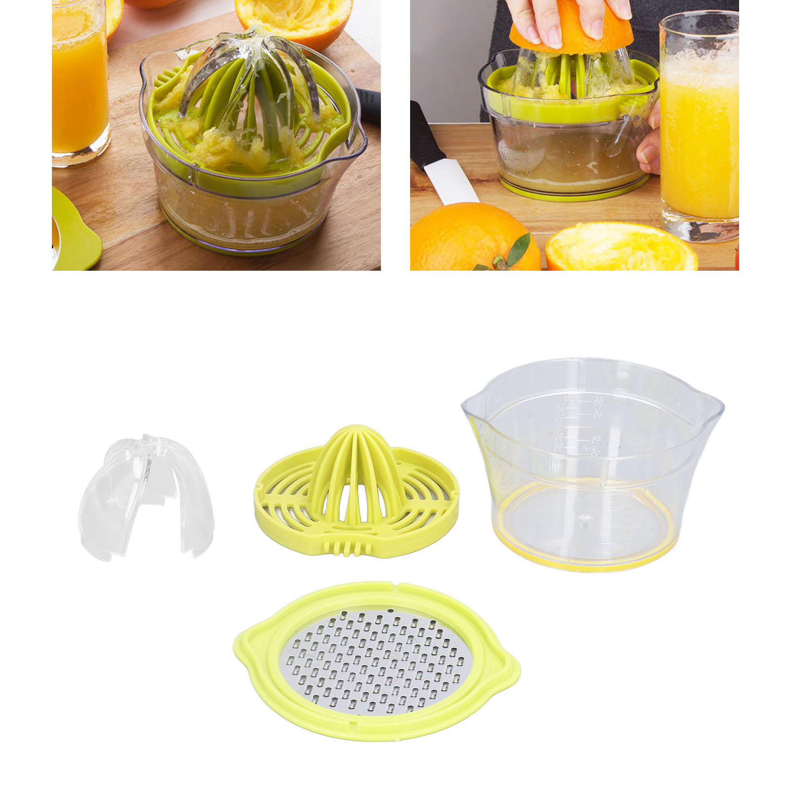 Multifunktionale Manuelle Fruchtpresse, Mini-zitruspresse, Zitronen- Und Orangenpresse, Reibe