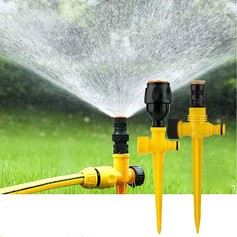 Automatischer, Um 360° Drehbarer Sprinklerkopf Für Garten- Und Rasenbewässerung, Landschaftsbewässerungssystem, Kunststoff-bodeneinsatz + Magnetischer Sprinklerkopf