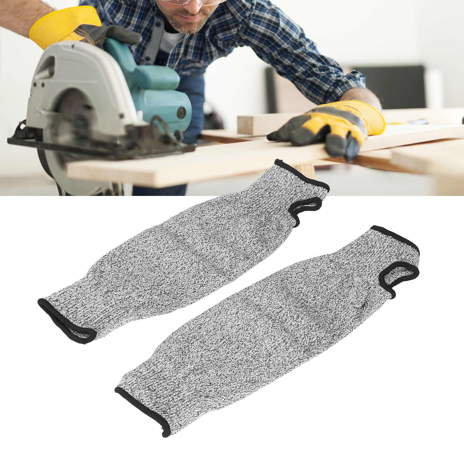 36 Cm Lange Hppe-schutzärmel, Beständig Gegen Schnitte, Abrieb, Risse Und Kerben.